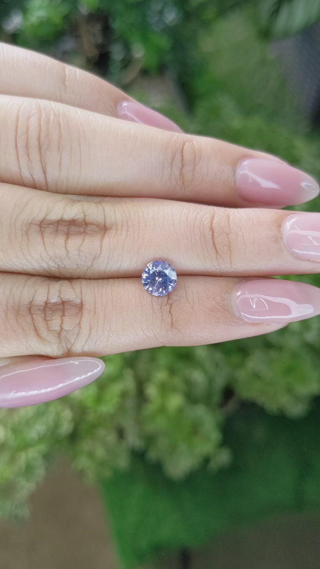 1.31 Ct. Blue Sapphire from Ceylon (Sri Lanka) Size Video