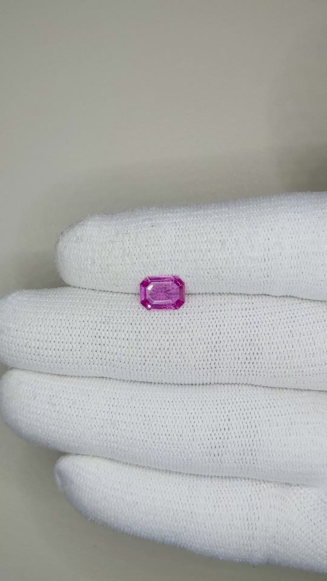 1.46 Ct. Pink Sapphire from Ceylon (Sri Lanka) Size Video
