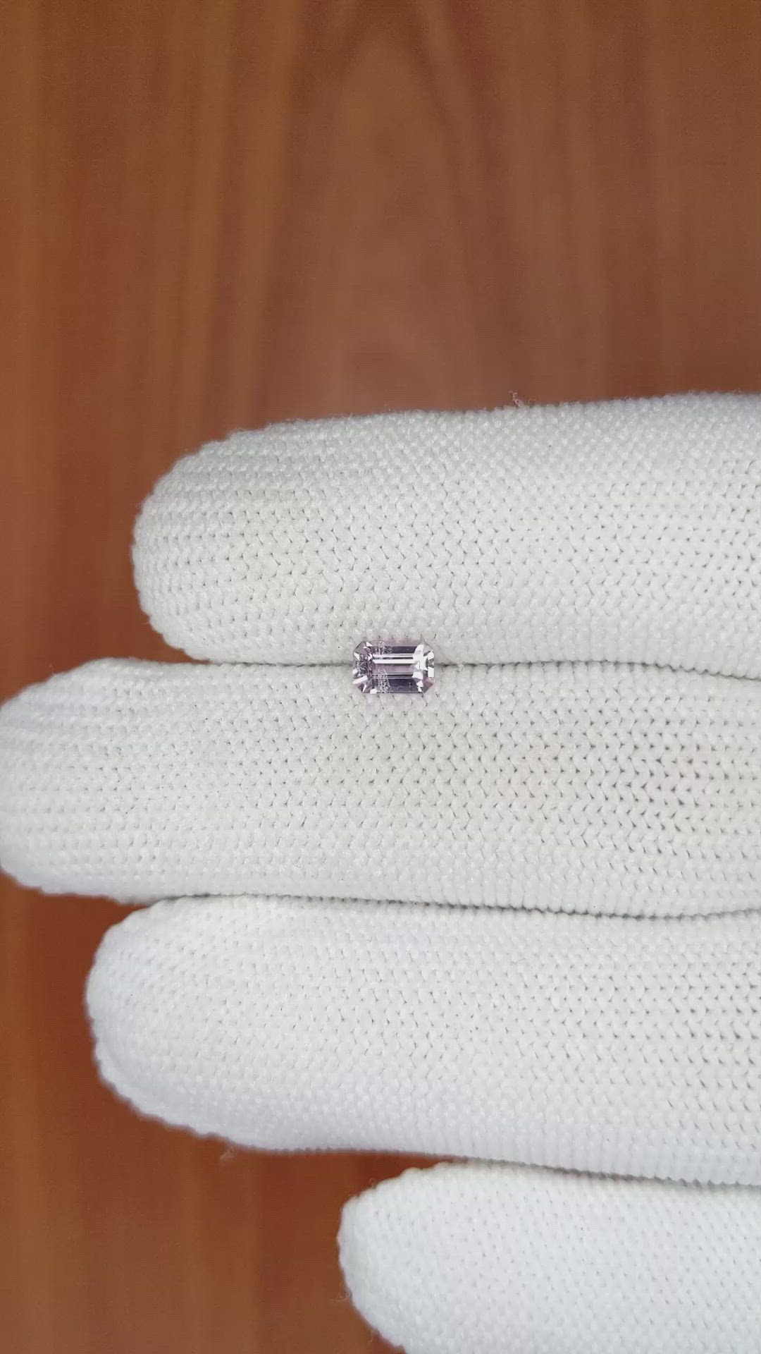 0.44 Ct. Pink Sapphire from Ceylon (Sri Lanka) Size Video