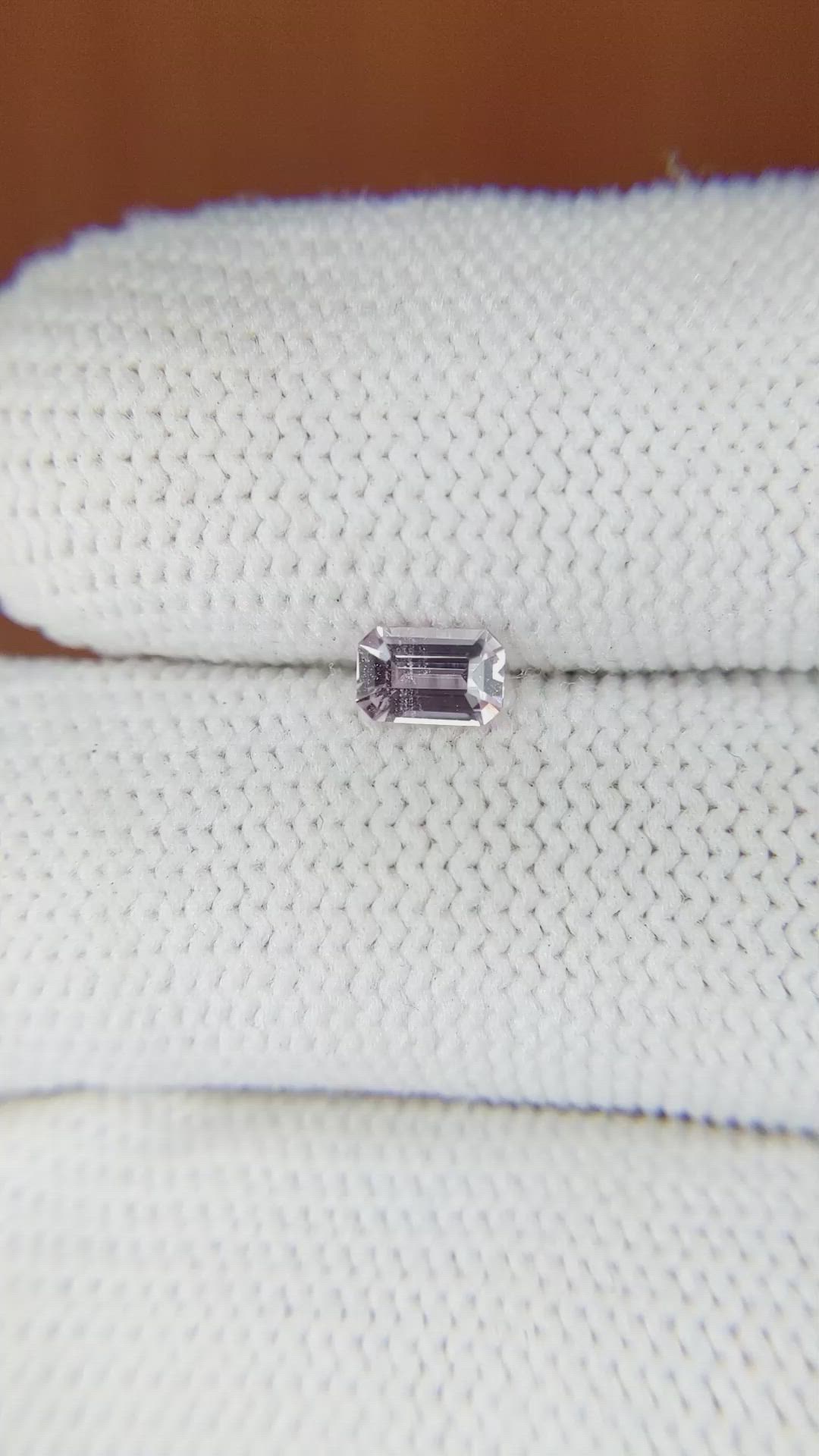 0.44 Ct. Pink Sapphire from Ceylon (Sri Lanka) Size Video