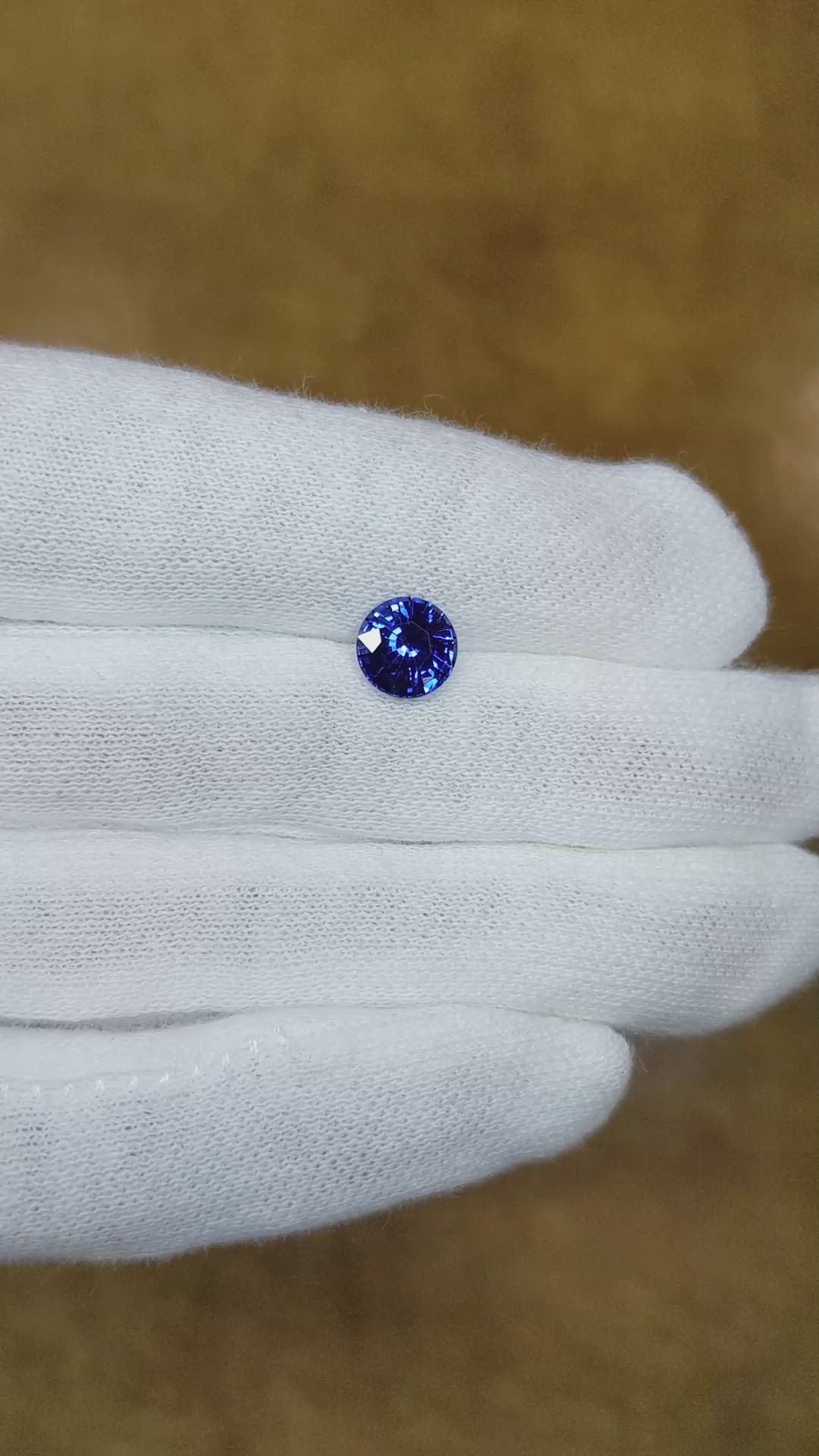 1.75 Ct. Blue Sapphire from Ceylon (Sri Lanka) Size Video