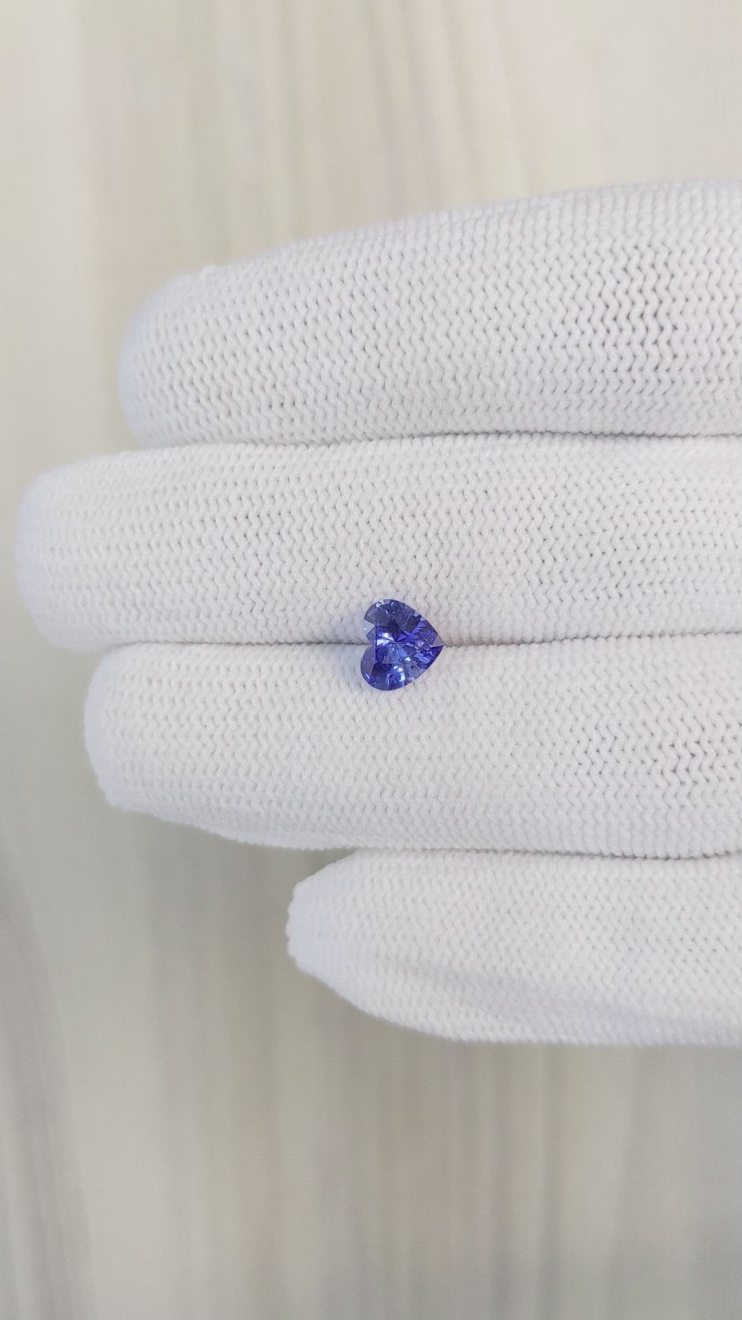 1.34 Ct. Blue Sapphire from Ceylon (Sri Lanka) Size Video