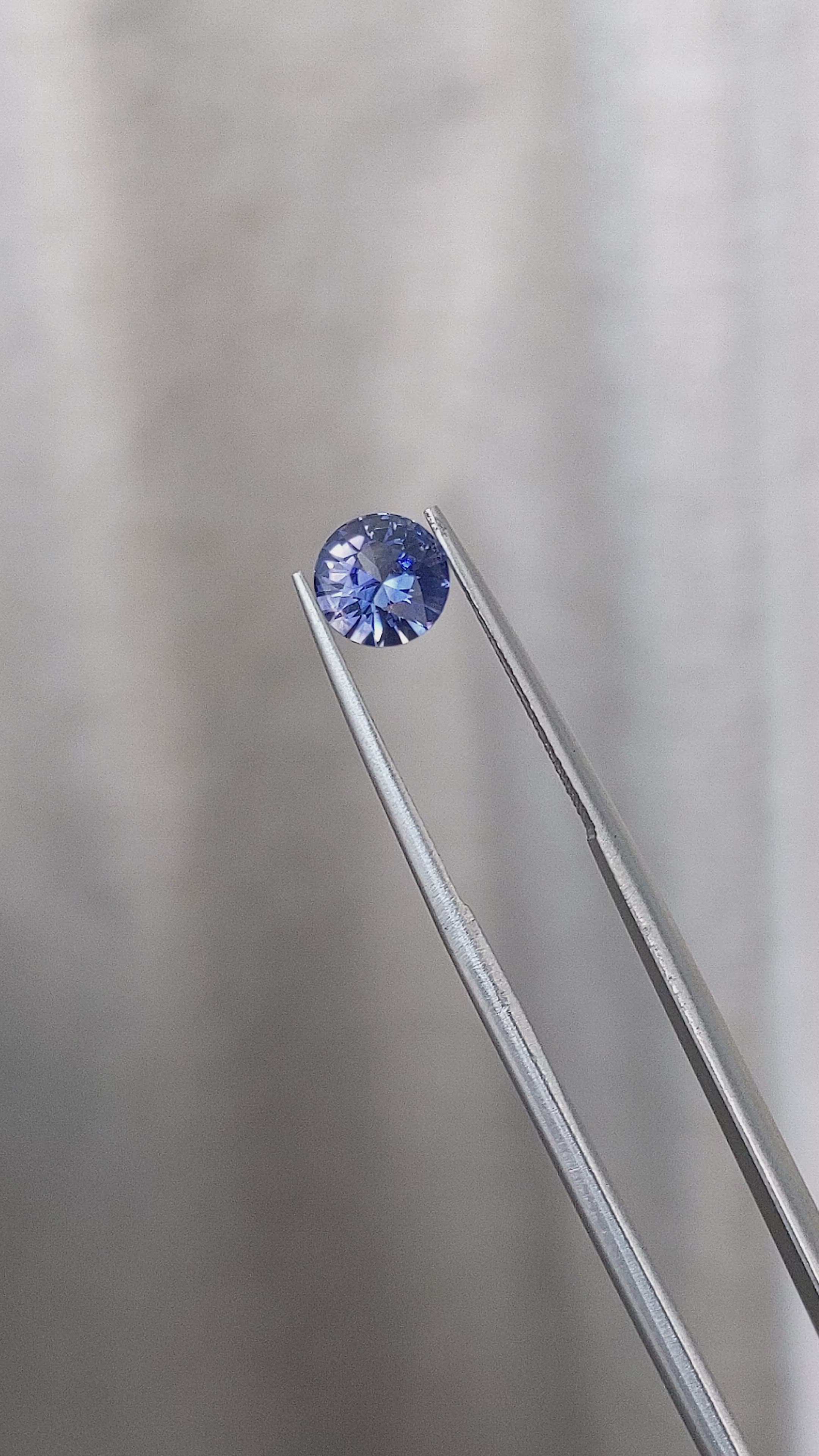 1.14 Ct. Blue Sapphire from Ceylon (Sri Lanka) Size Video