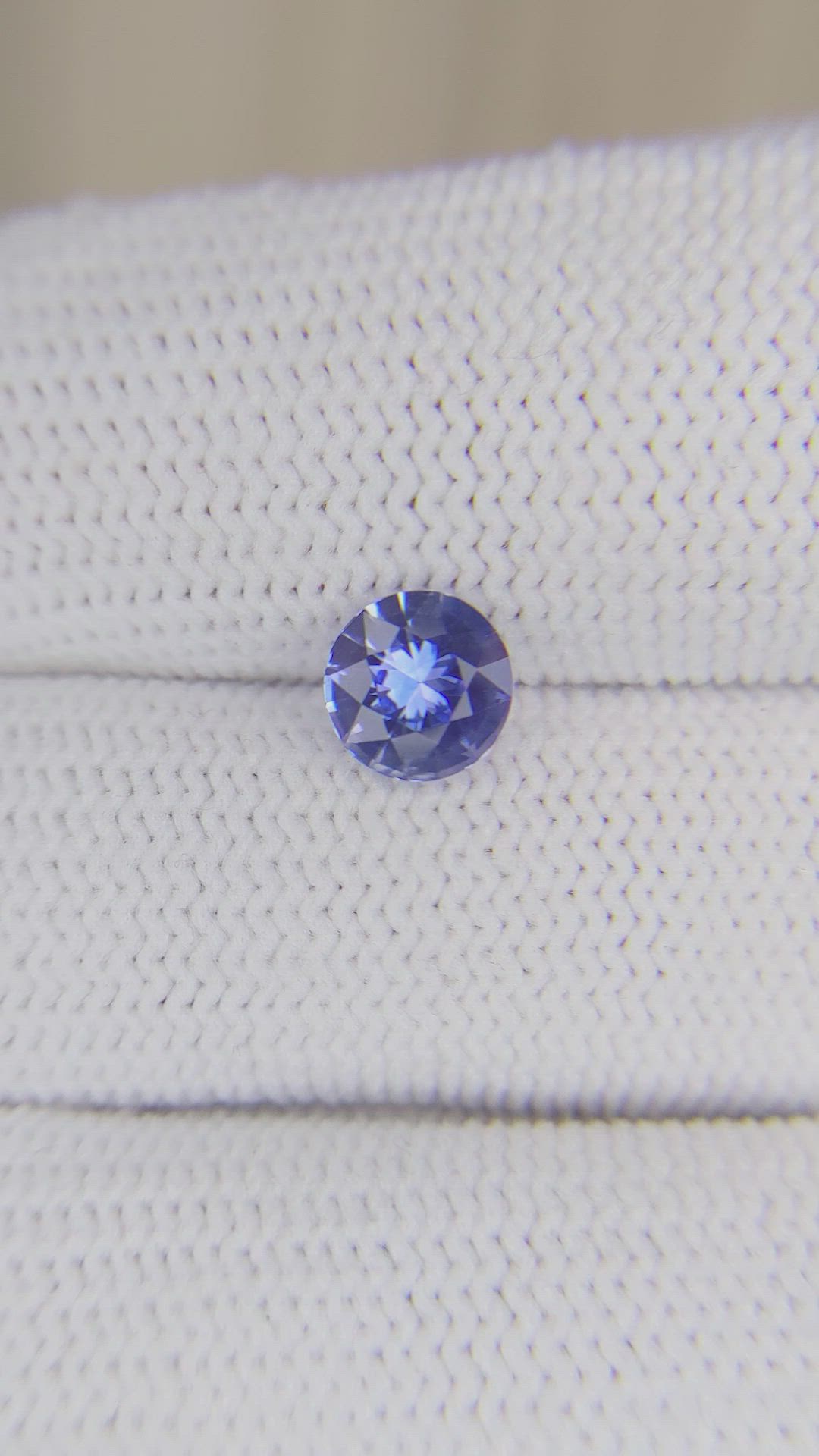 1.14 Ct. Blue Sapphire from Ceylon (Sri Lanka) Size Video