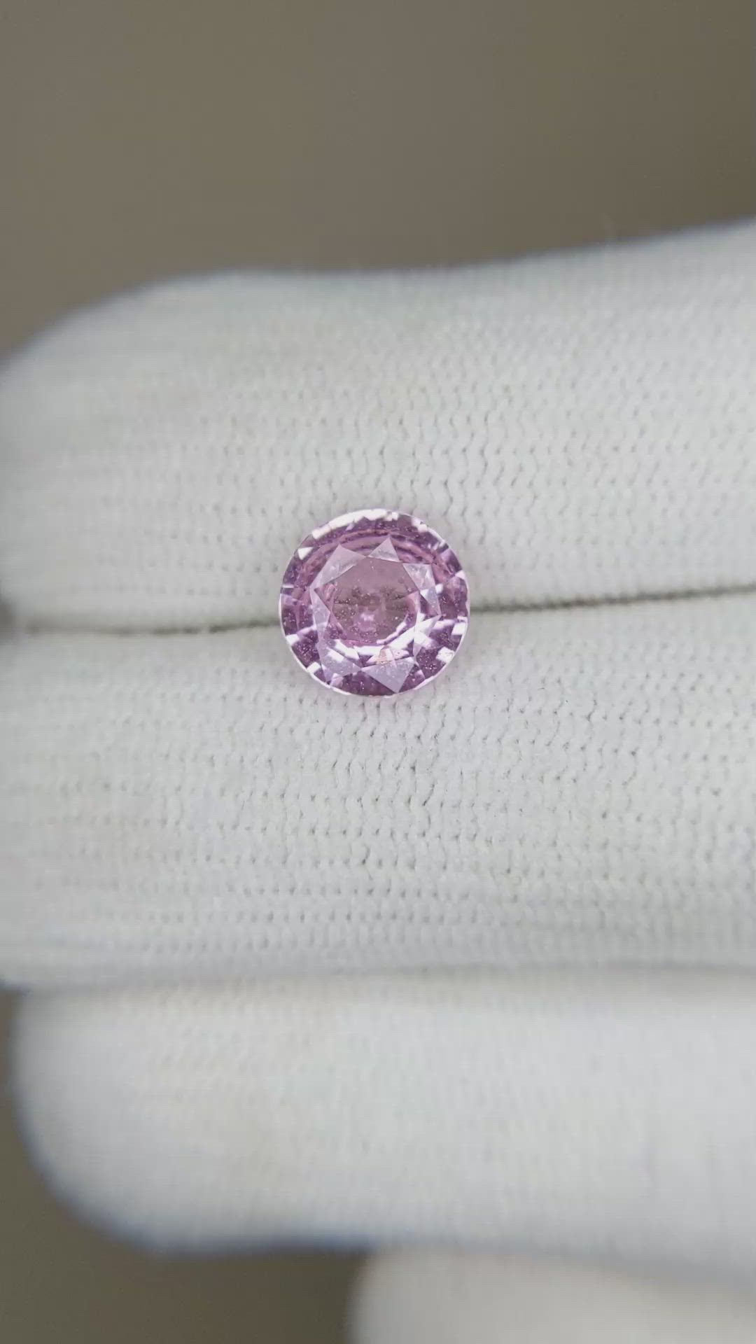 1.79 Ct. Pink Sapphire from Ceylon (Sri Lanka) Size Video