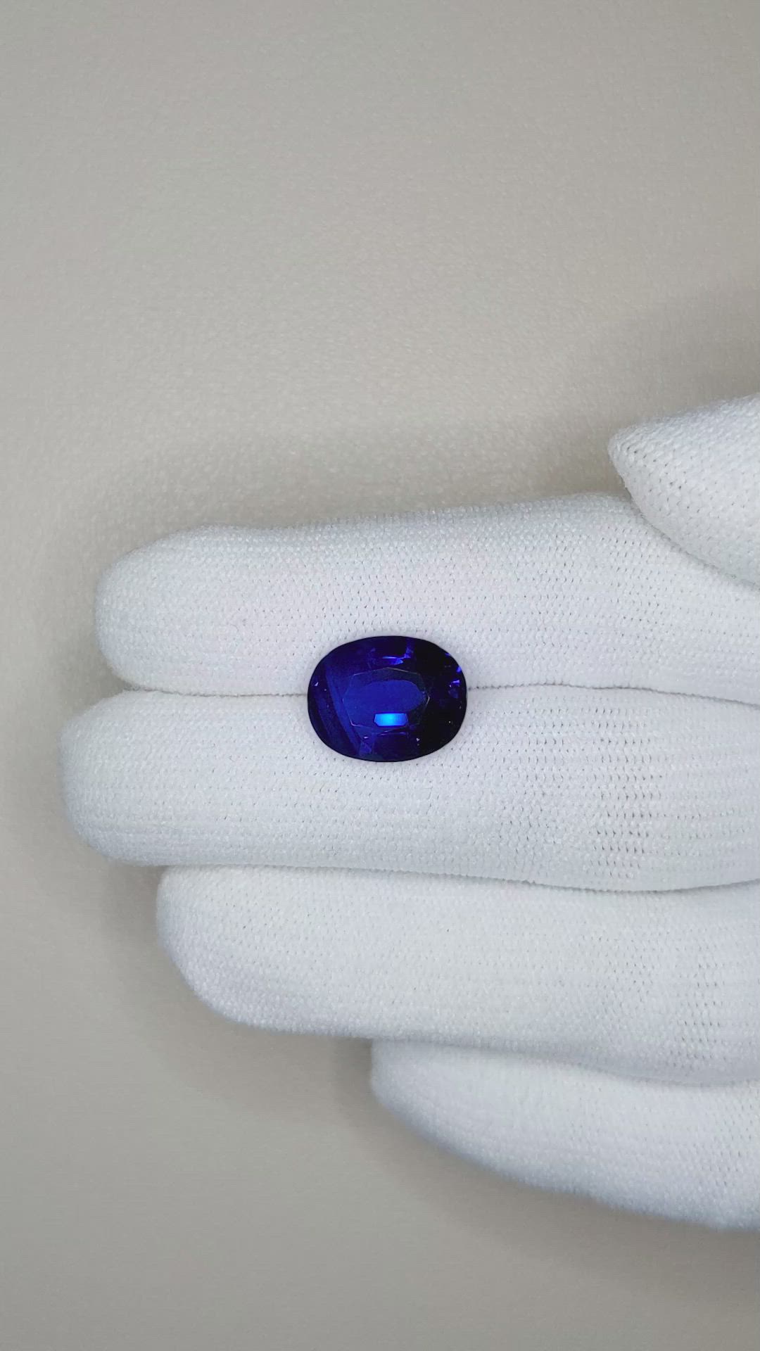 7.92 Ct. Blue Sapphire from Madagascar Size Video