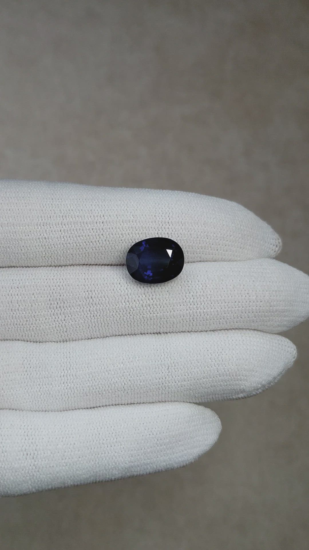 7.92 Ct. Blue Sapphire from Madagascar Size Video
