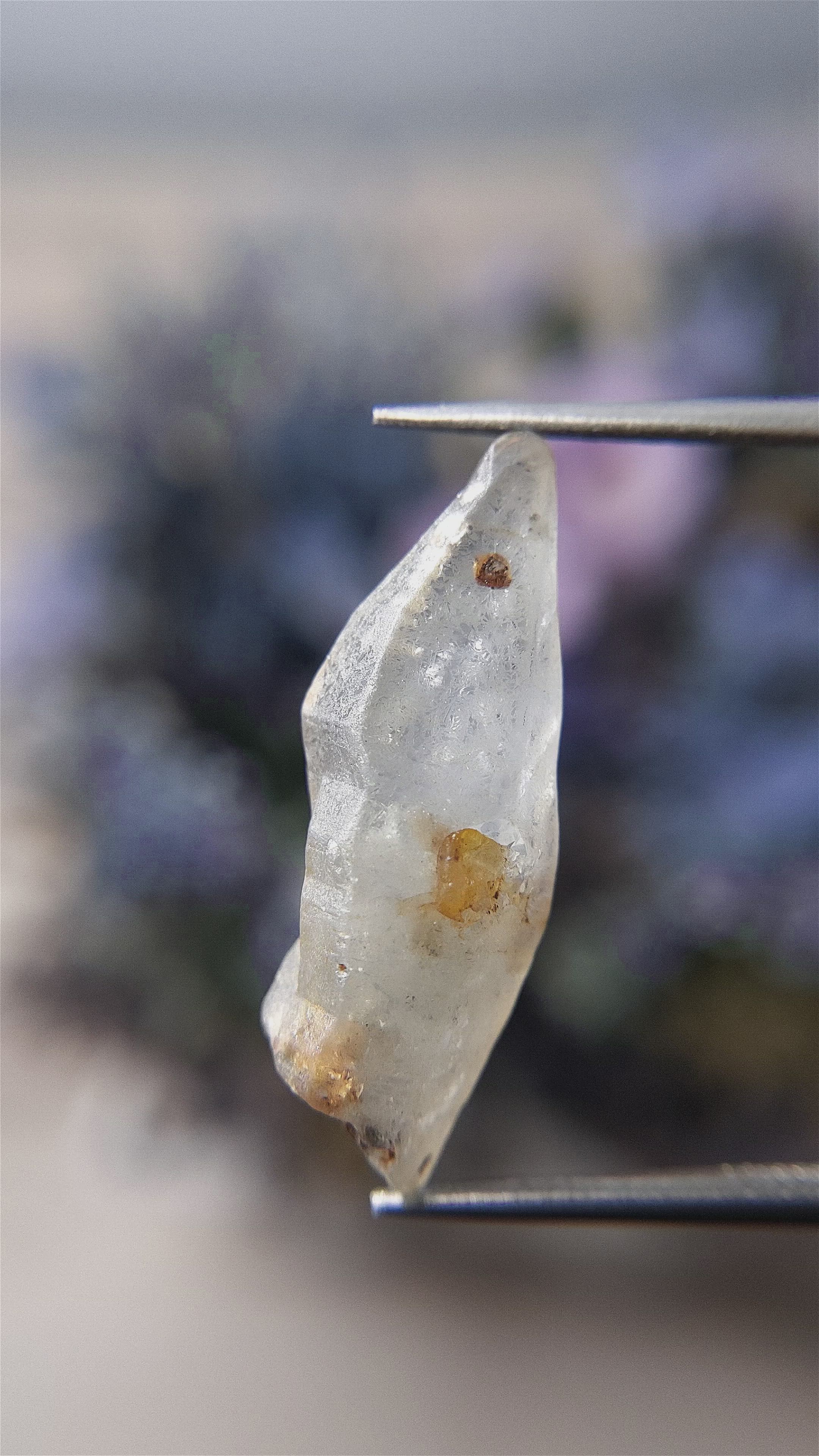 16.54 Ct. White Sapphire Crystal from Ceylon (Sri Lanka) Size Video