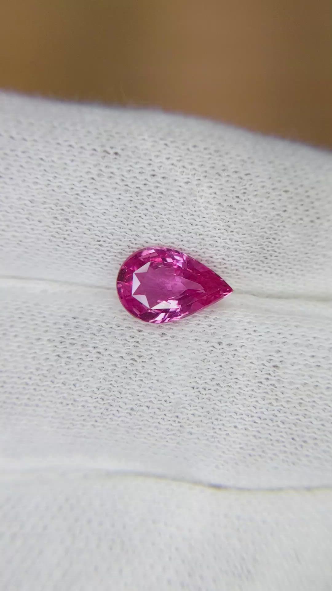 2.10 Ct. Pink Sapphire from Madagascar Size Video