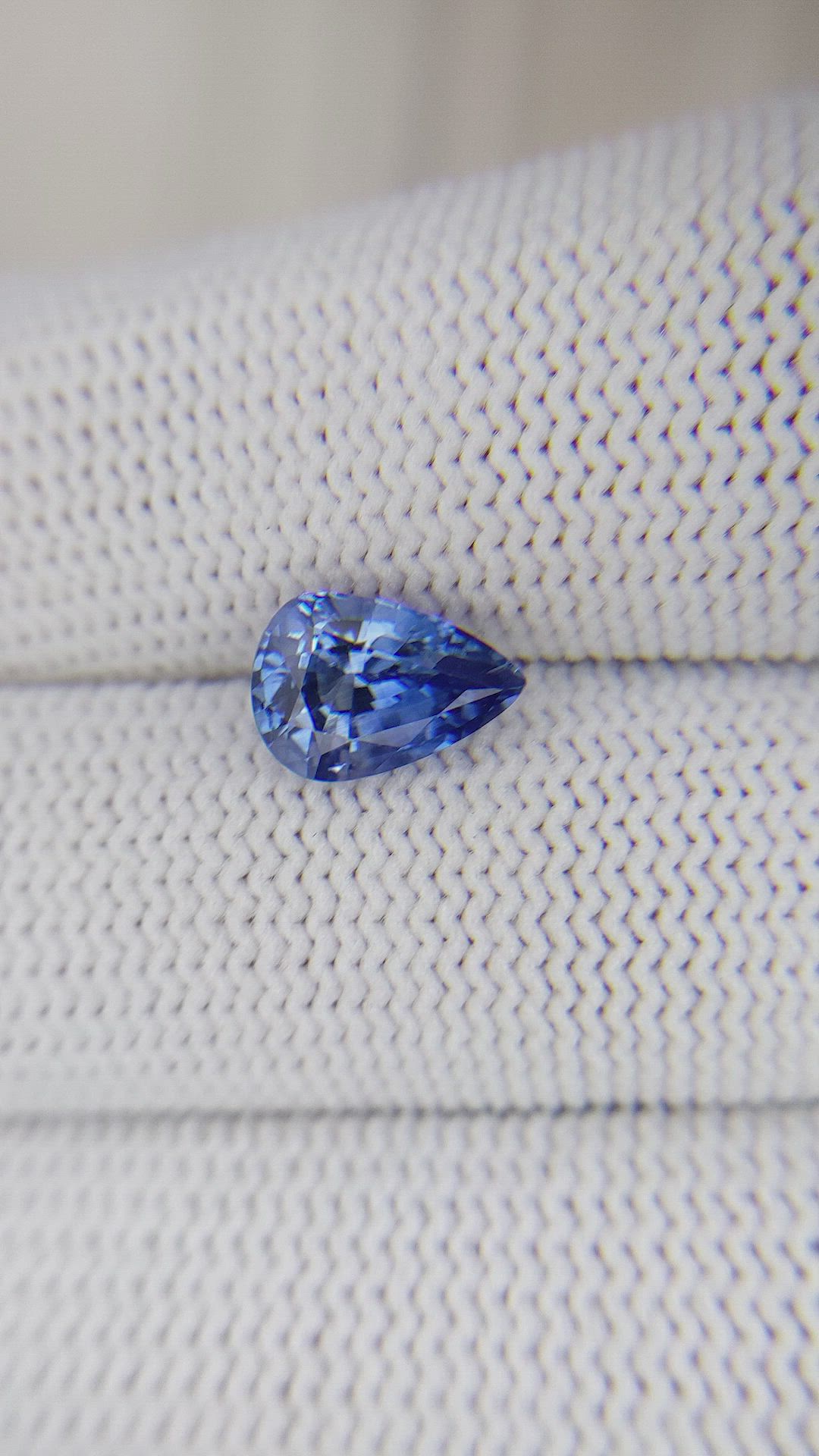 2.31 Ct. Blue Sapphire from Ceylon (Sri Lanka) Size Video