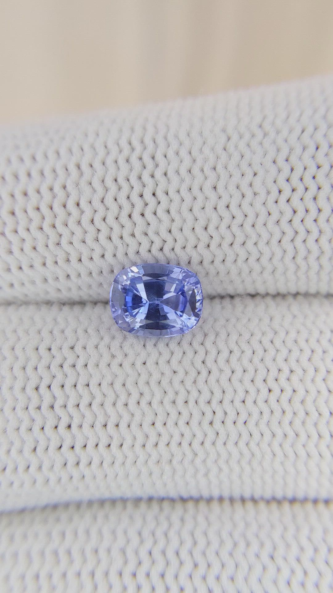 1.49 Ct. Blue Sapphire from Ceylon (Sri Lanka) Size Video