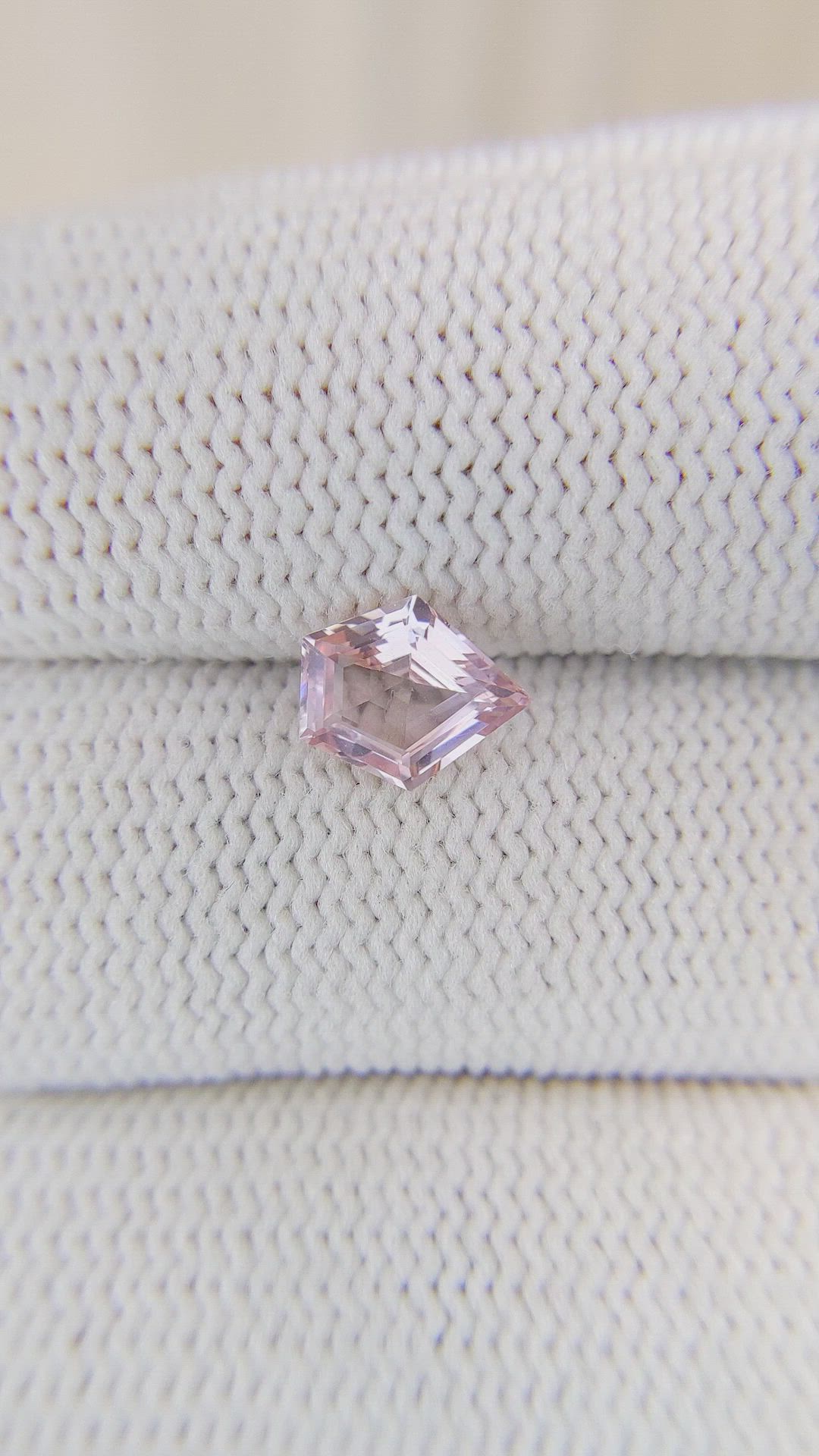 1.22 Ct. Pink Sapphire from Madagascar Size Video