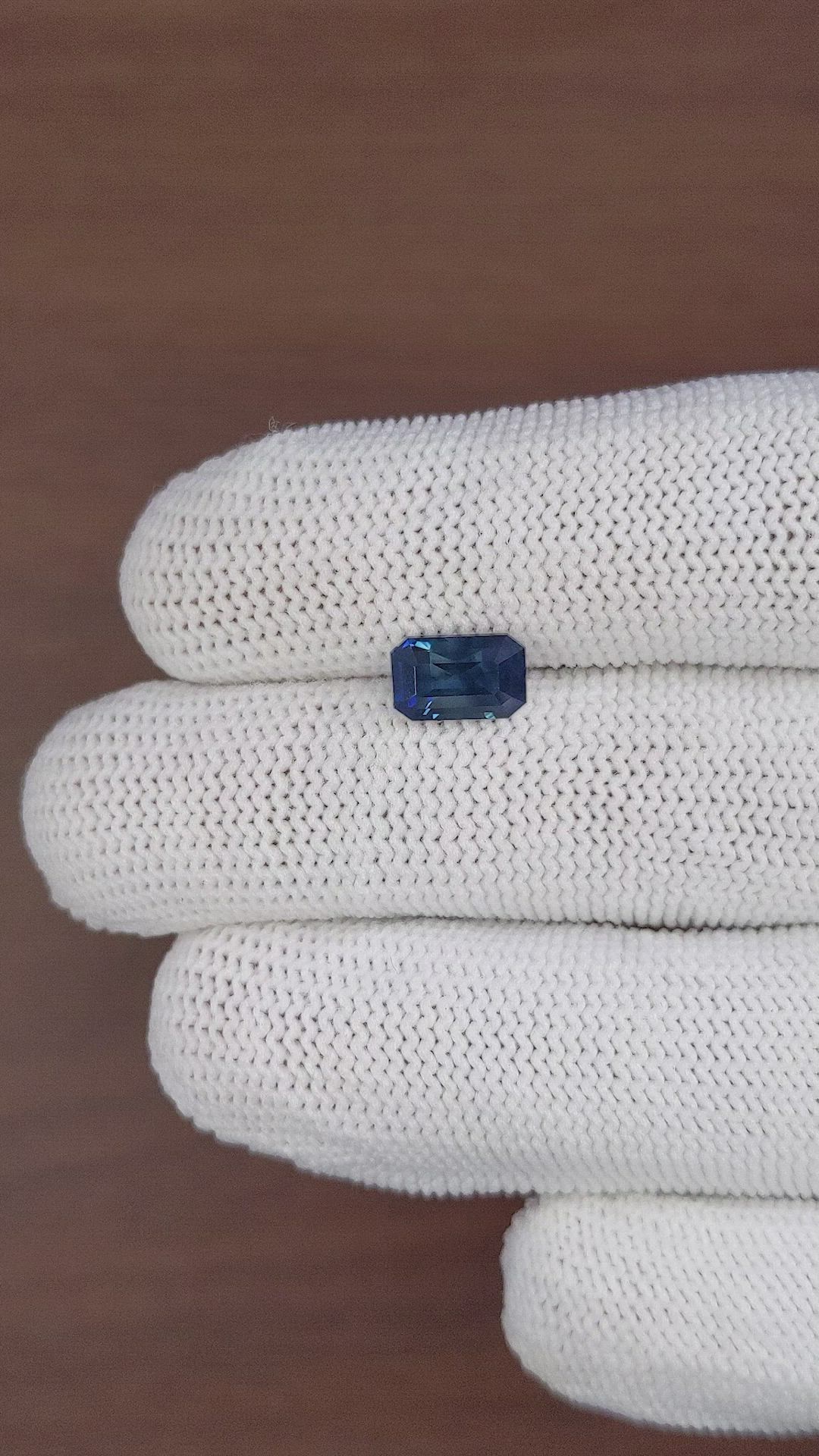 2.09 Ct. Blue Sapphire from Madagascar Size Video