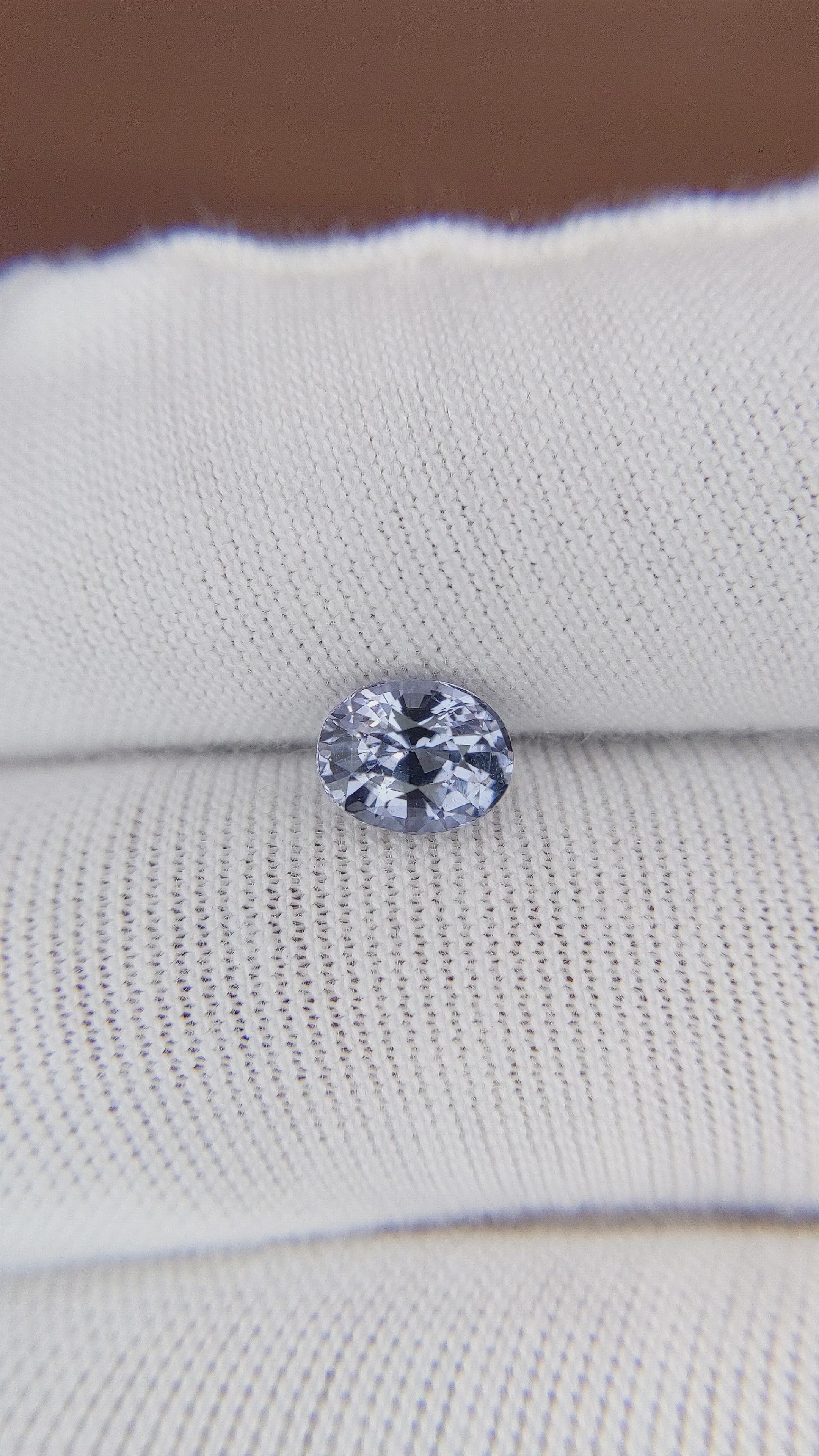 1.16 Ct. Blue Sapphire from Ceylon (Sri Lanka) Size Video