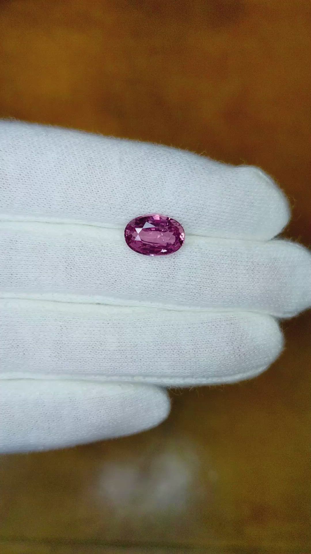 4.07 Ct. Pink Sapphire from Madagascar Size Video