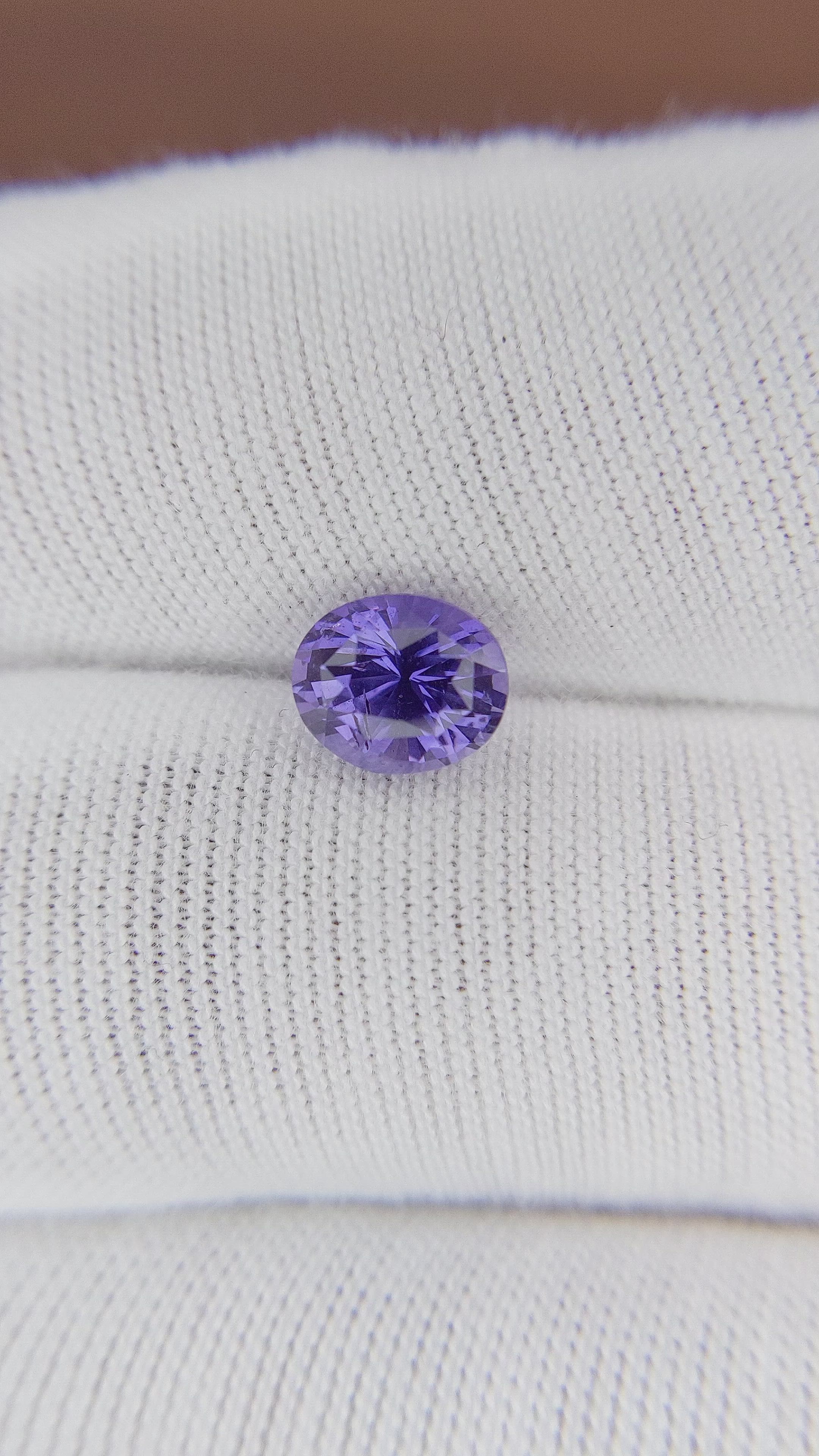 1.36 Ct. Color Change Sapphire from Tanzania Size Video