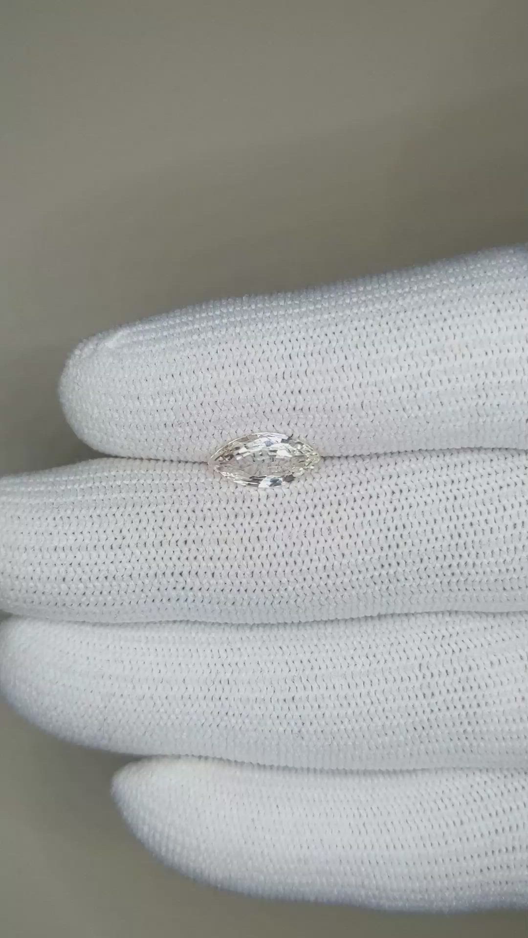 1.26 Ct. Yellow Sapphire from Ceylon (Sri Lanka) Size Video