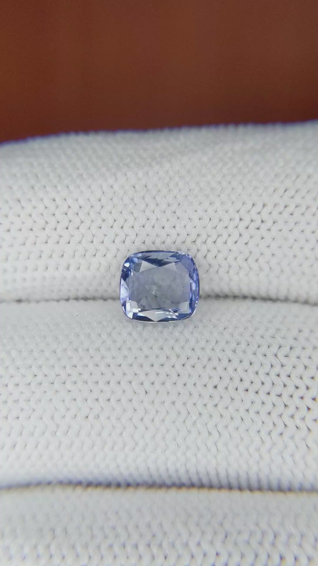 1.50 Ct. Blue Sapphire from Ceylon (Sri Lanka) Size Video