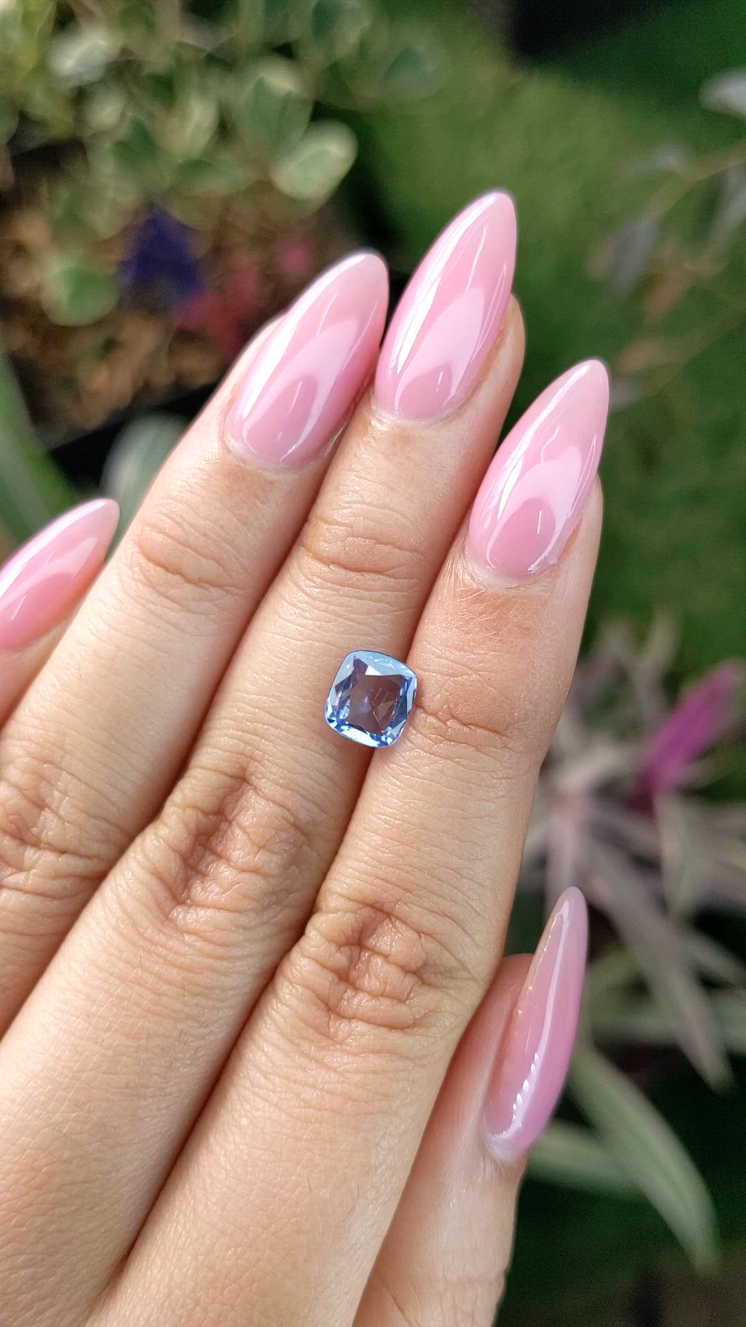 1.50 Ct. Blue Sapphire from Ceylon (Sri Lanka) Size Video