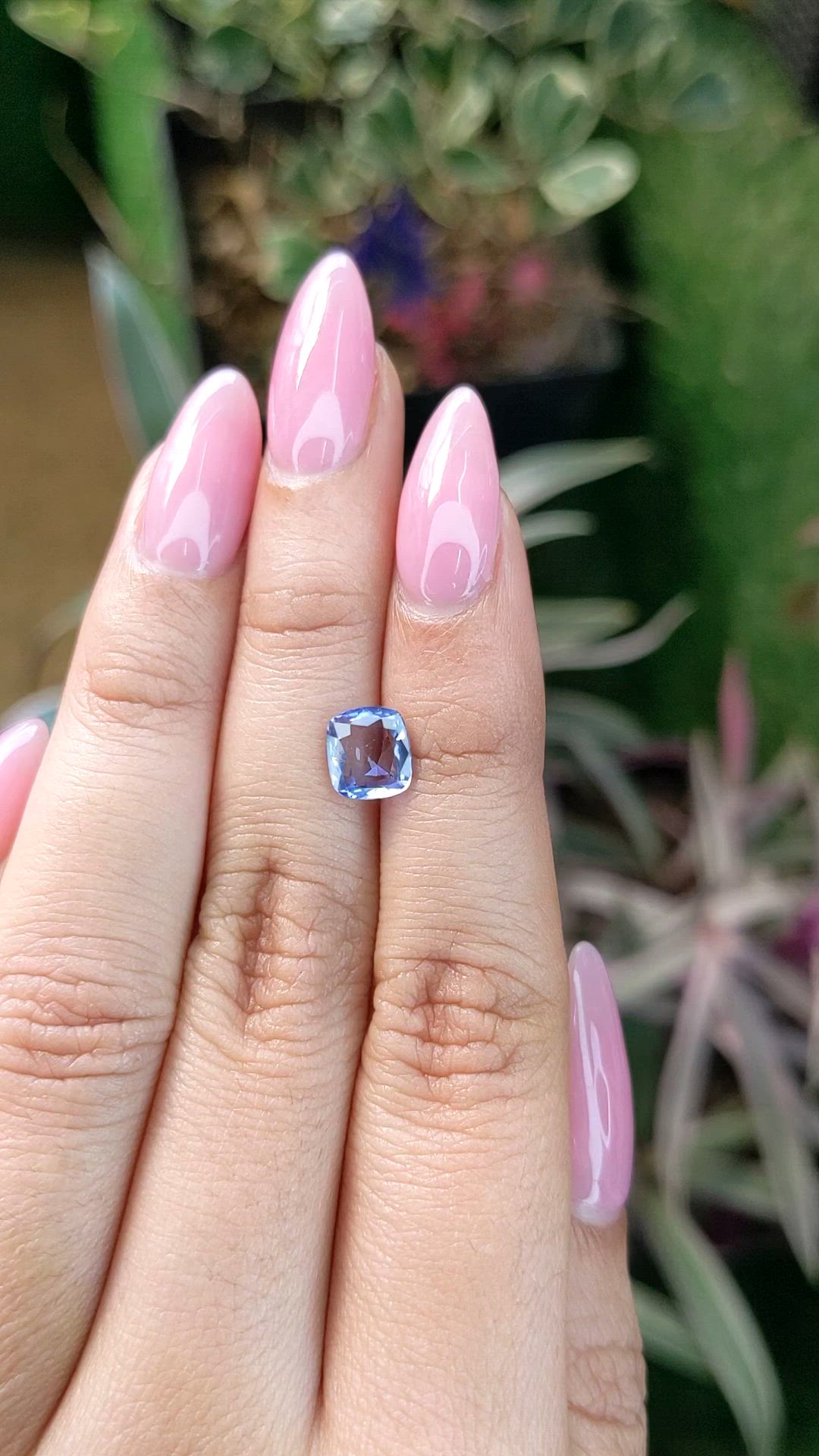 1.50 Ct. Blue Sapphire from Ceylon (Sri Lanka) Size Video