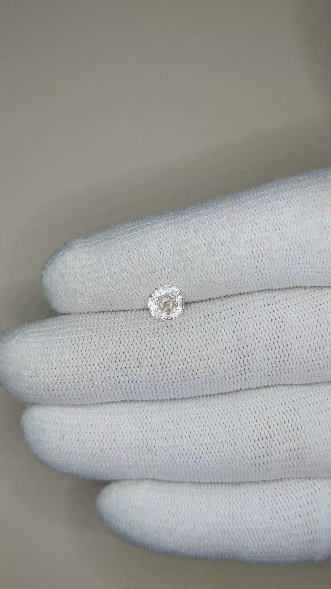 1.02 Ct. Yellow Sapphire from Ceylon (Sri Lanka) Size Video