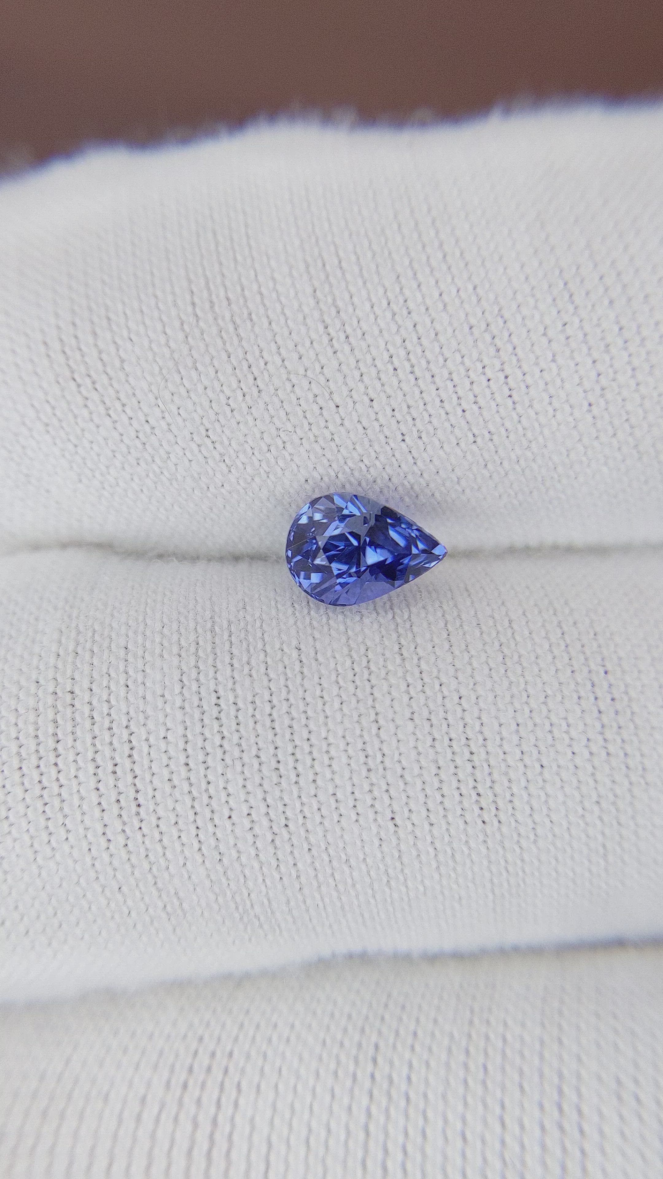 1.16 Ct. Blue Sapphire from Madagascar Size Video
