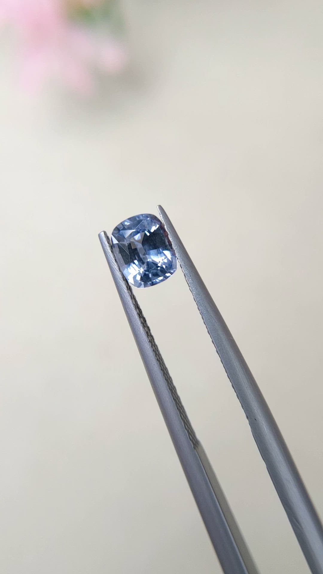 0.88 Ct. Blue Sapphire from Ceylon (Sri Lanka) Size Video