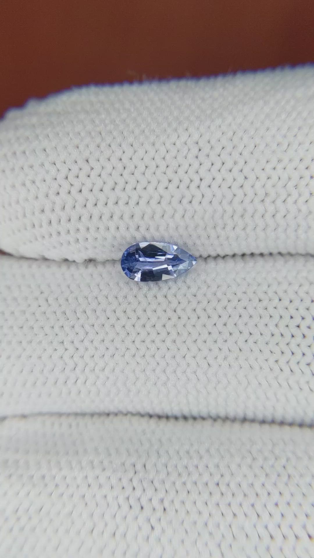 0.50 Ct. Blue Sapphire from Ceylon (Sri Lanka) Size Video