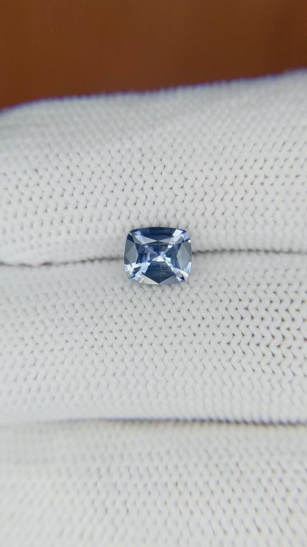 0.99 Ct. Blue Sapphire from Ceylon (Sri Lanka) Size Video