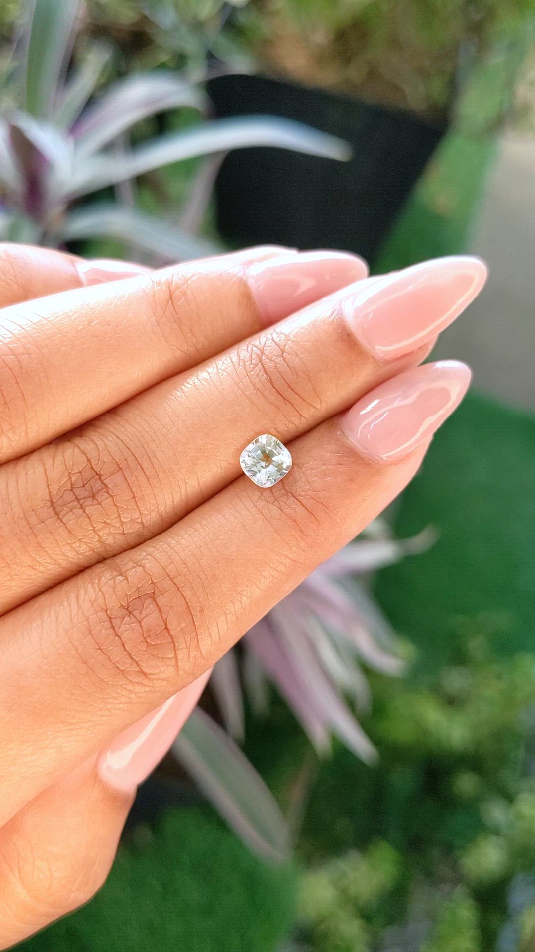 0.73 Ct. Yellow Sapphire from Ceylon (Sri Lanka) Size Video