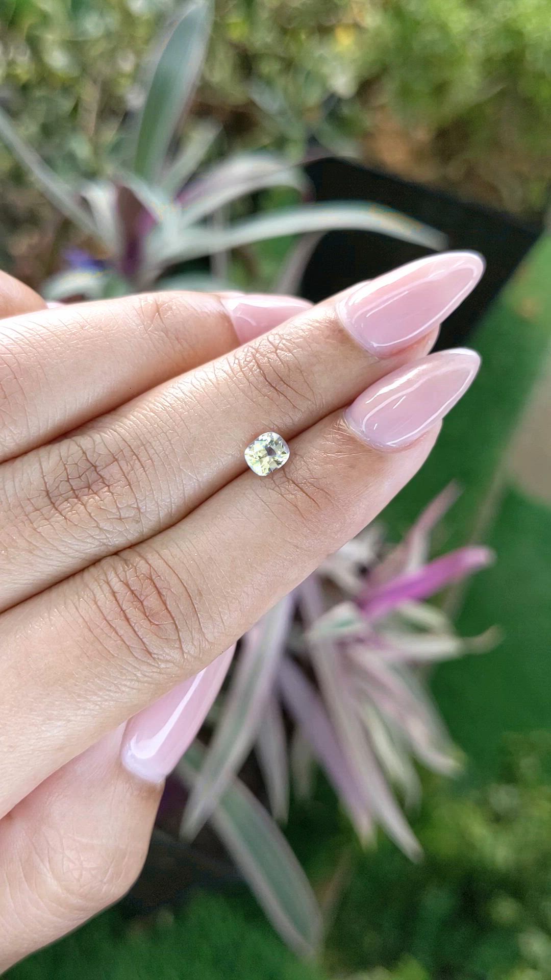 0.66 Ct. Yellow Sapphire from Ceylon (Sri Lanka) Size Video