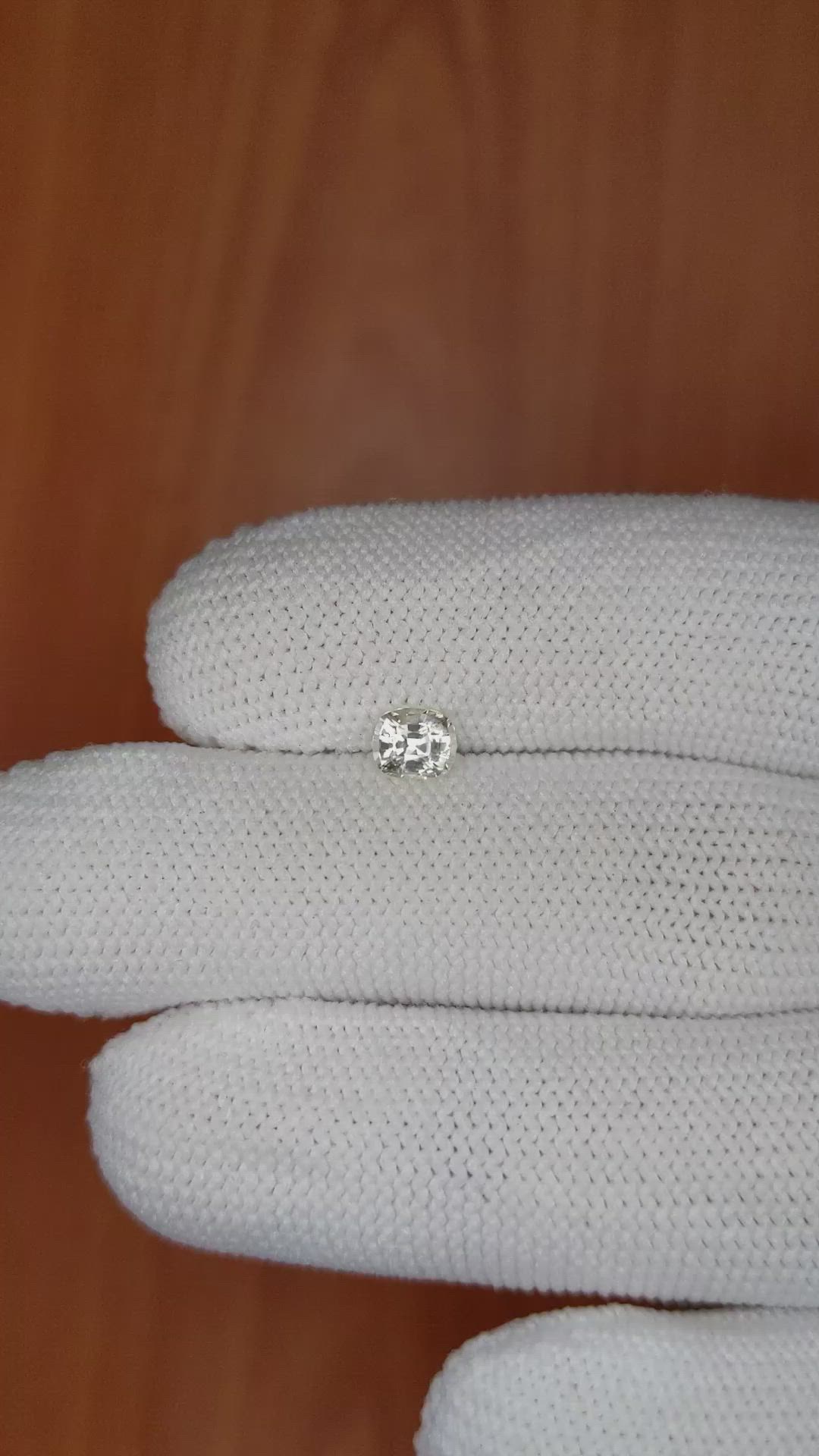 0.66 Ct. Yellow Sapphire from Ceylon (Sri Lanka) Size Video