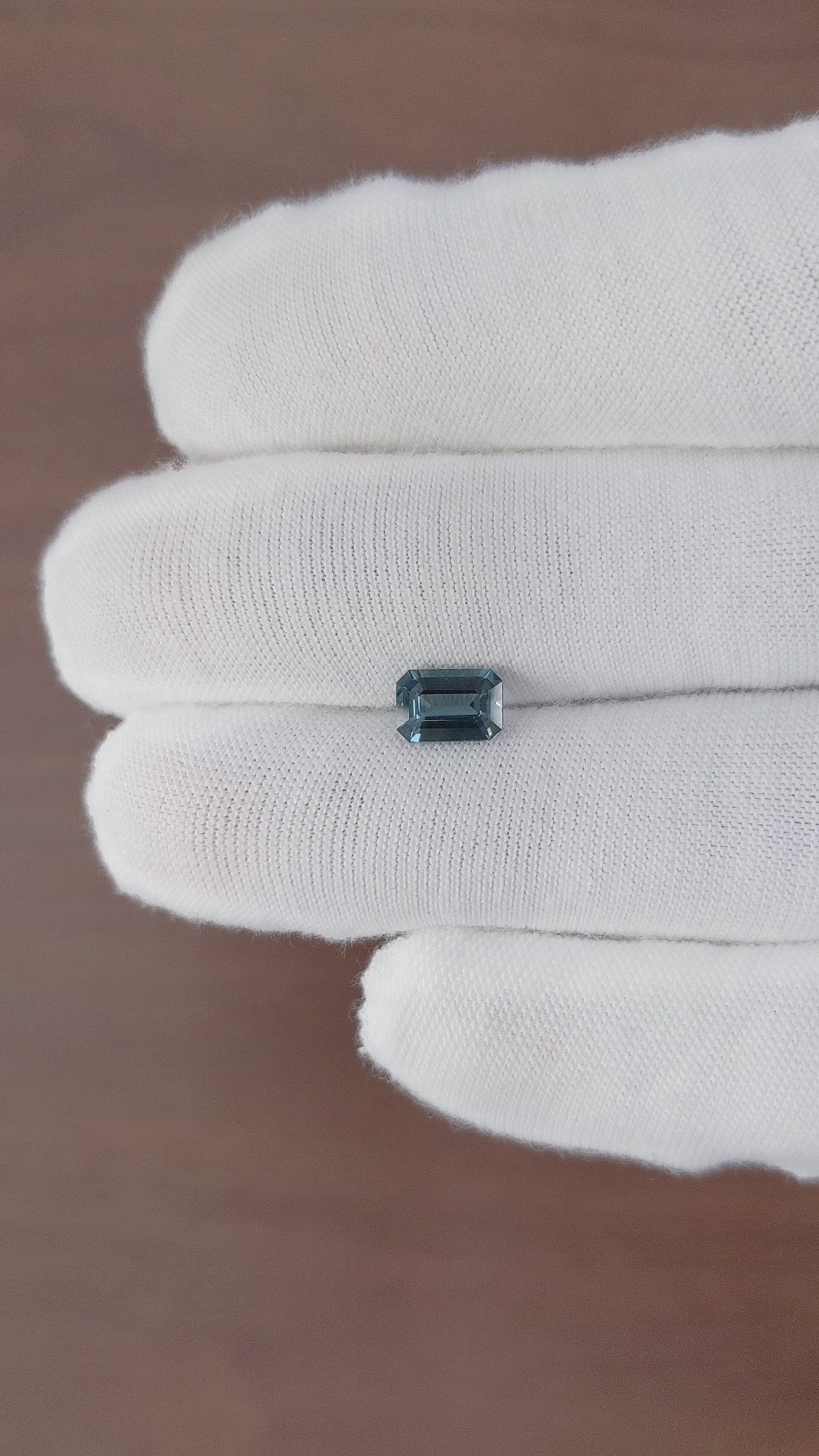 1.06 Ct. Blue Sapphire from Madagascar Size Video