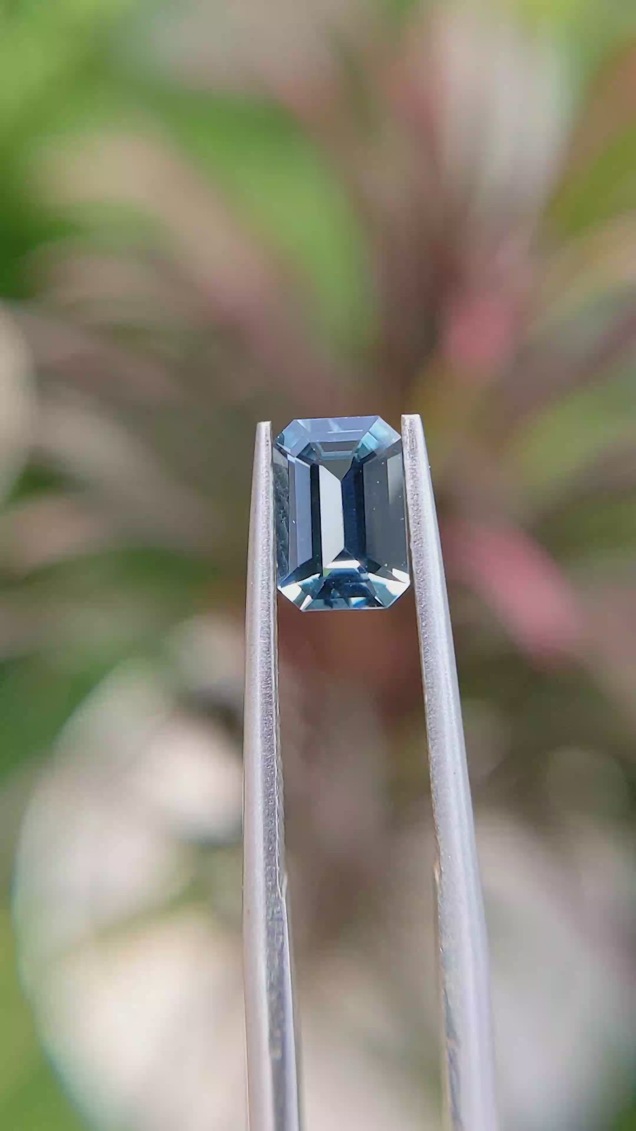 1.06 Ct. Blue Sapphire from Madagascar Size Video
