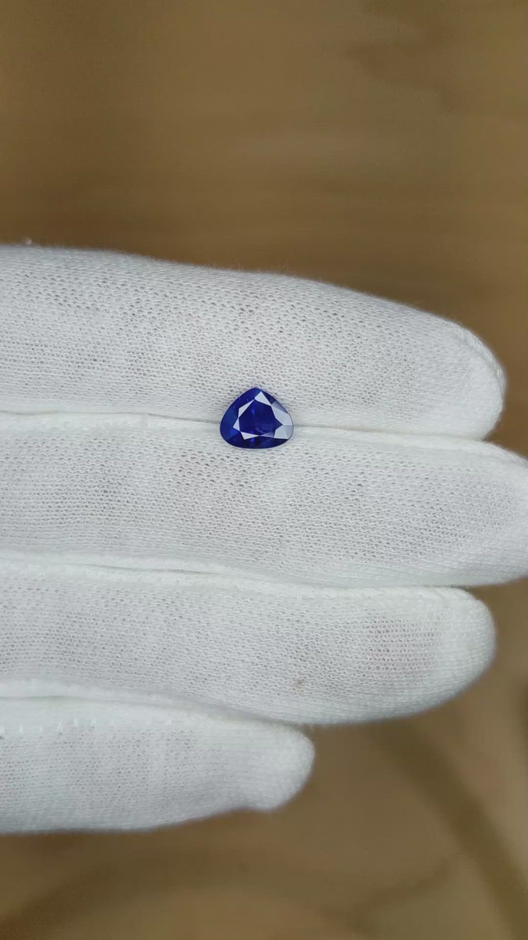 1.50 Ct. Blue Sapphire from Madagascar Size Video