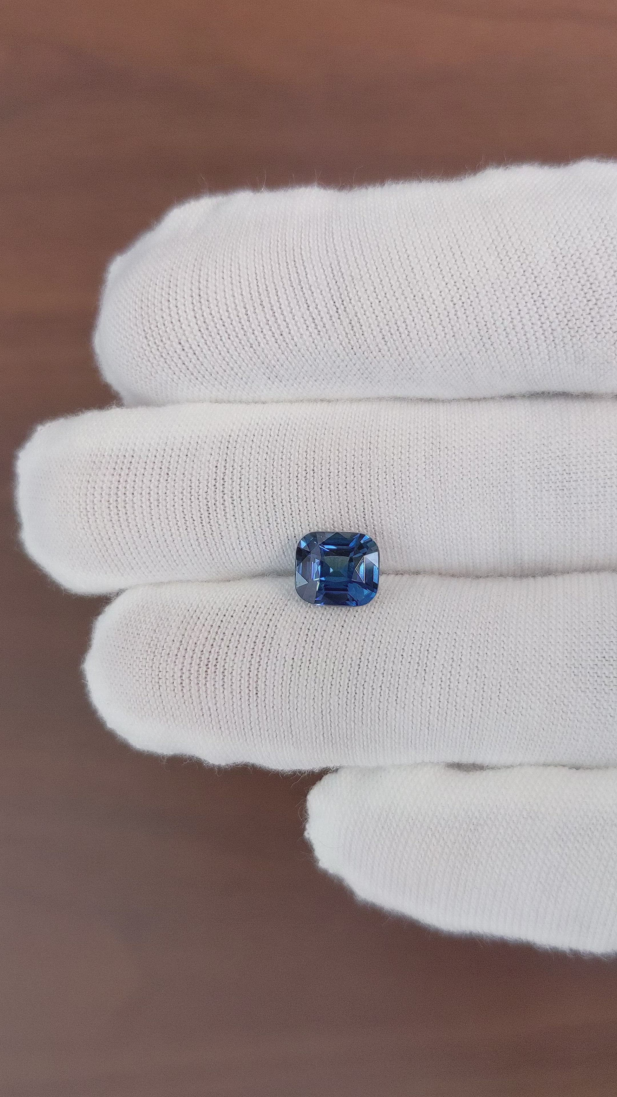 2.03 Ct. Sapphire from Ceylon (Sri Lanka) Size Video