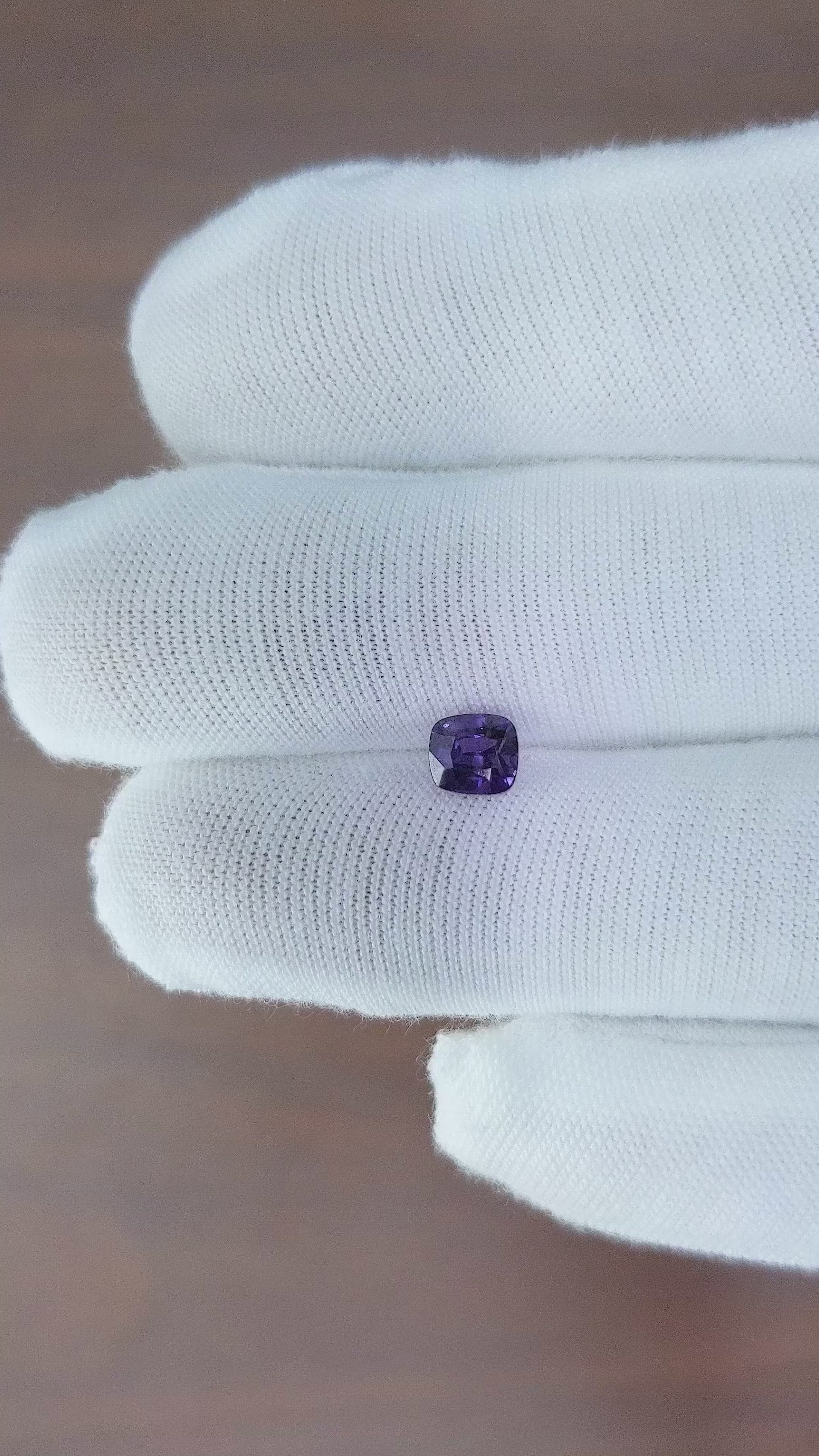 1.04 Ct. Color Change Sapphire from Ceylon (Sri Lanka) Size Video