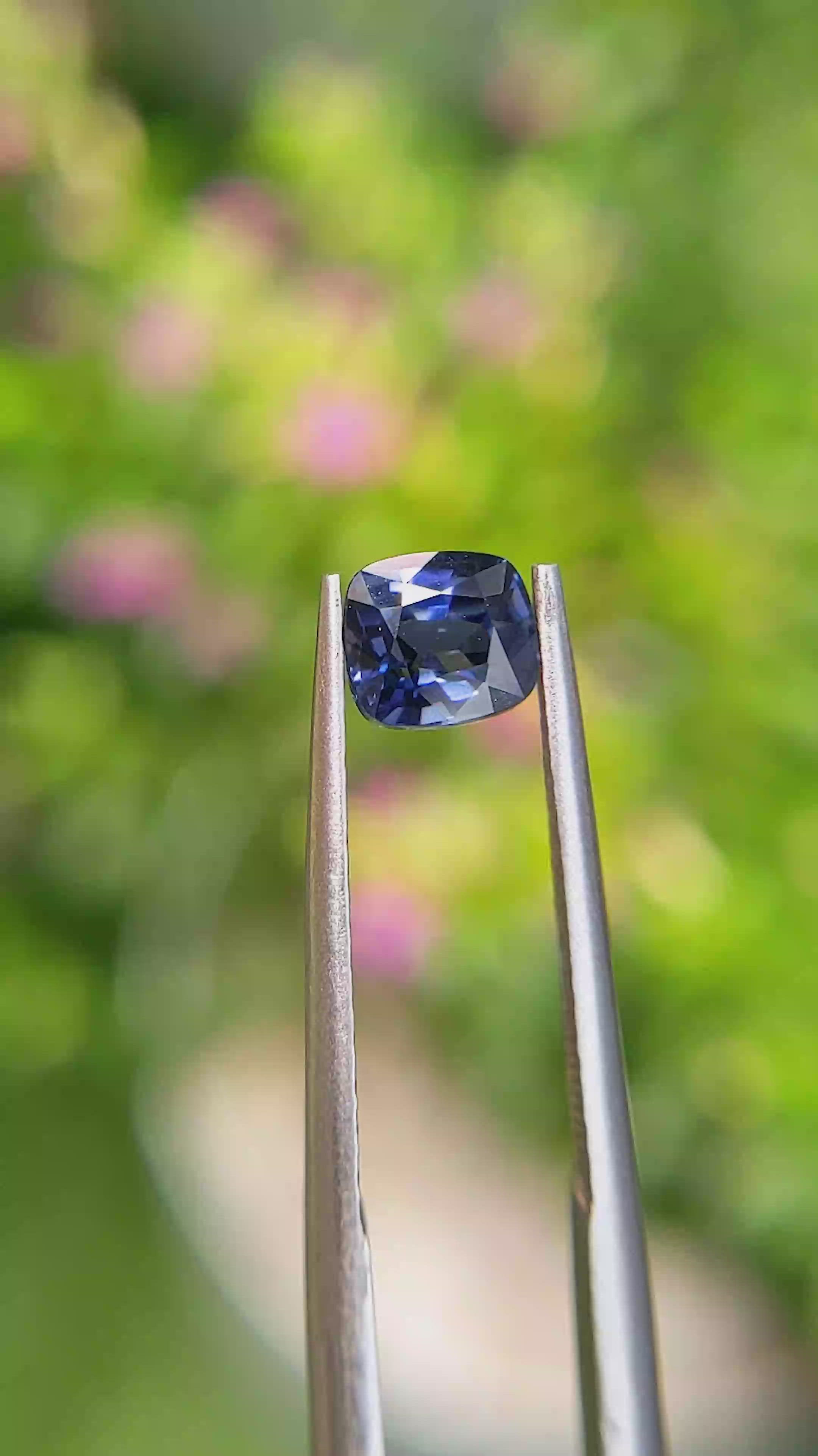 1.04 Ct. Color Change Sapphire from Ceylon (Sri Lanka) Size Video