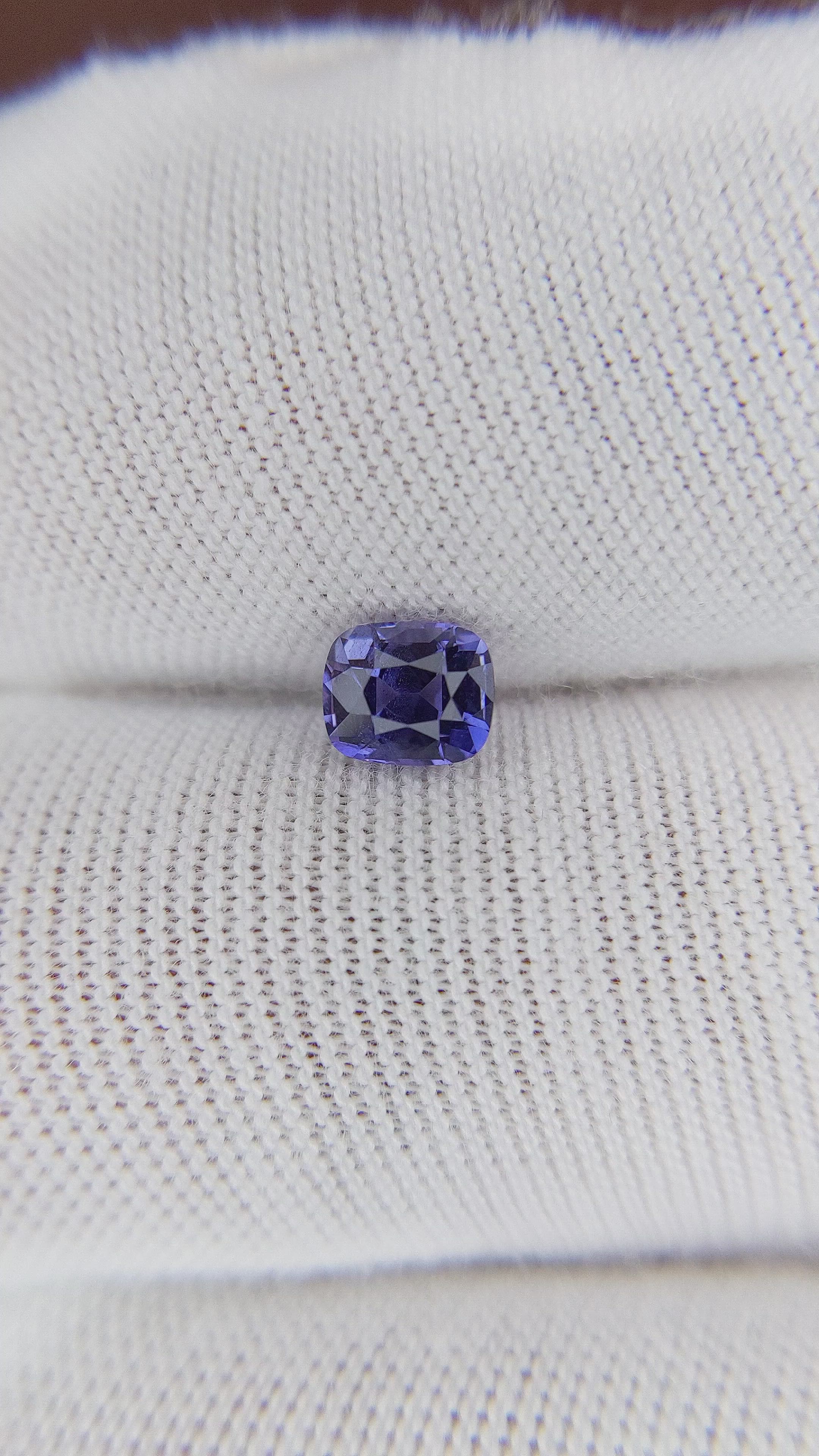 0.72 Ct. Color Change Sapphire from Ceylon (Sri Lanka) Size Video