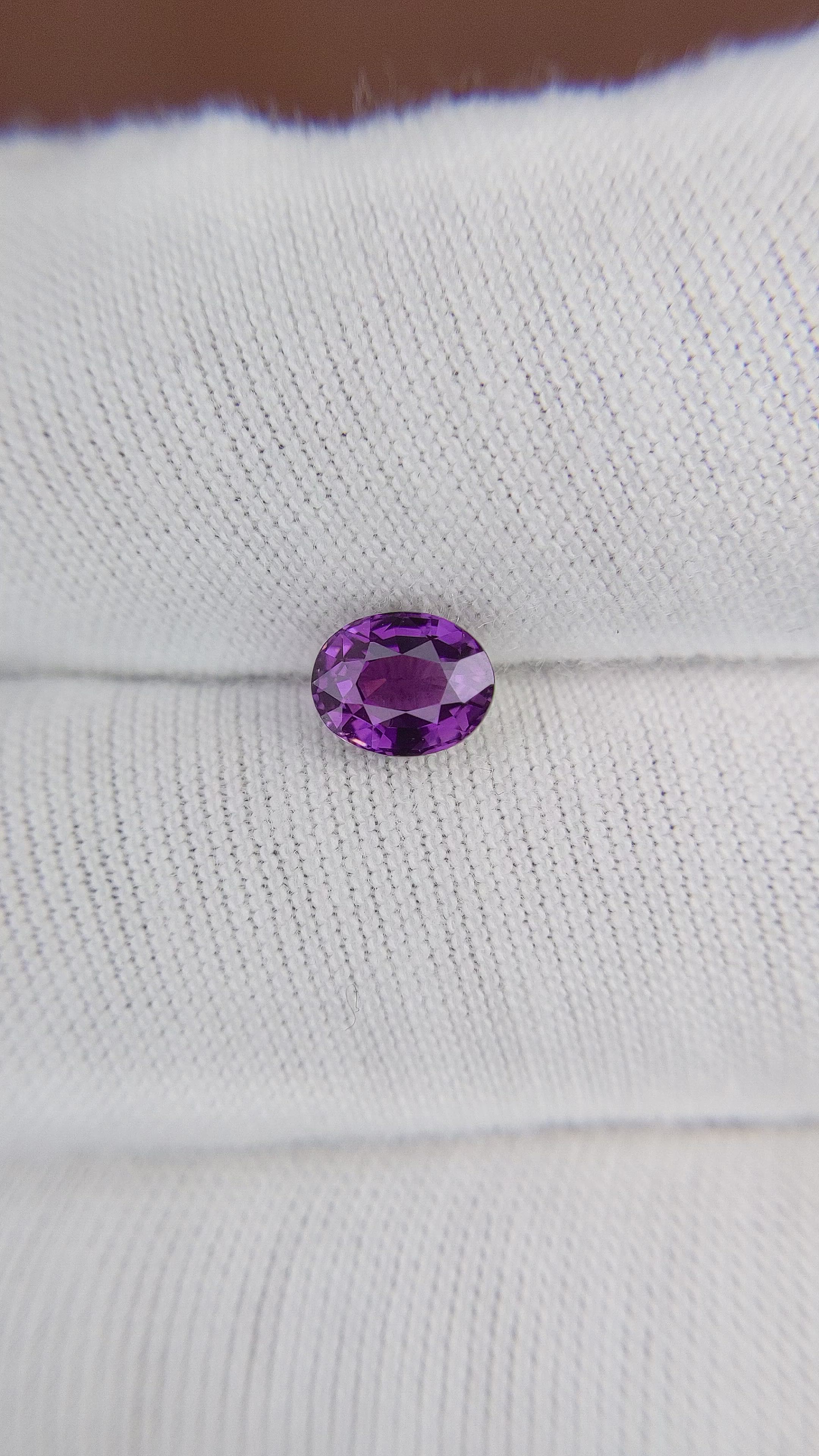 1.12 Ct. Color Change Sapphire from Ceylon (Sri Lanka) Size Video