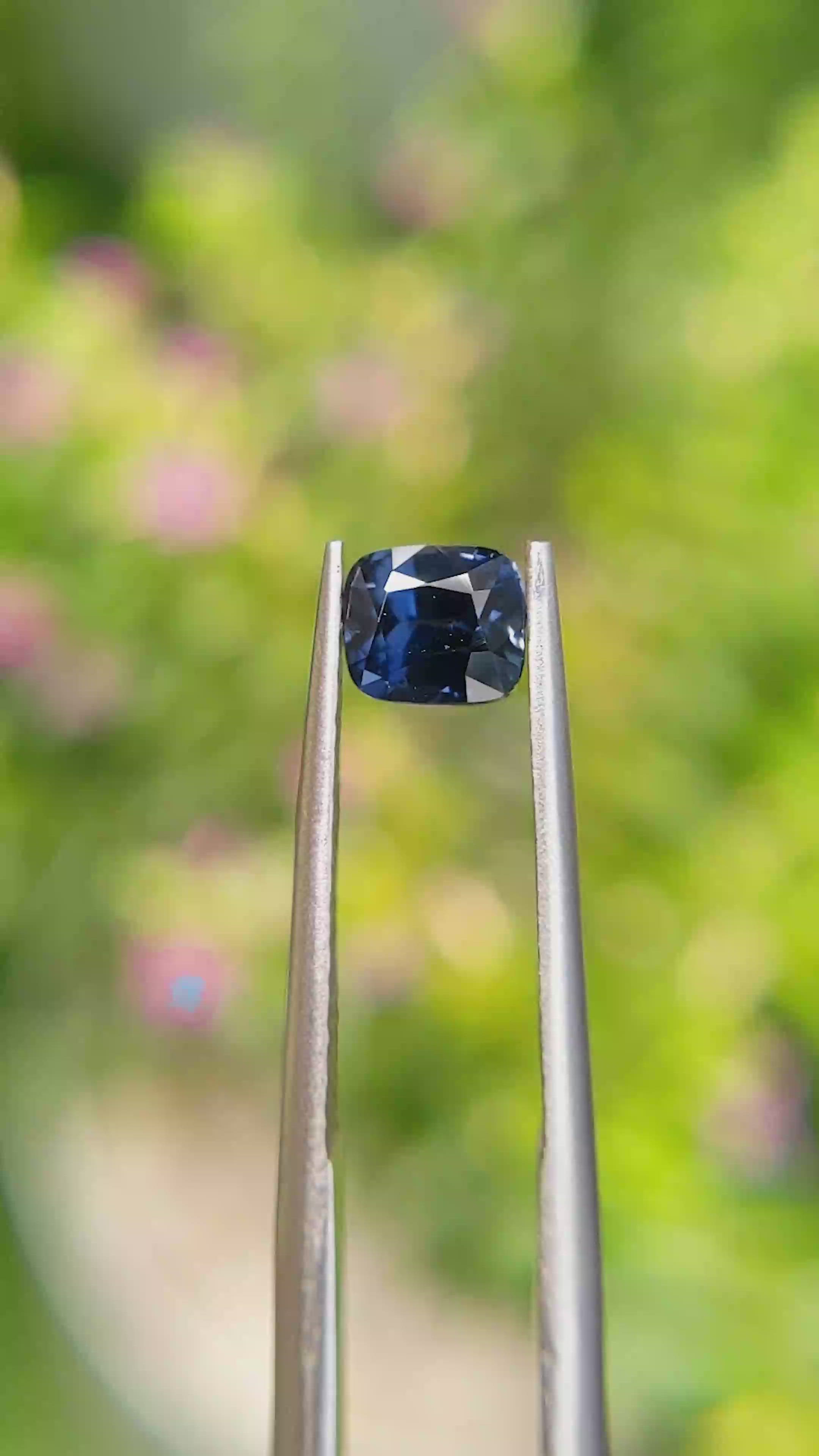 1.00 Ct. Color Change Sapphire from Ceylon (Sri Lanka) Size Video
