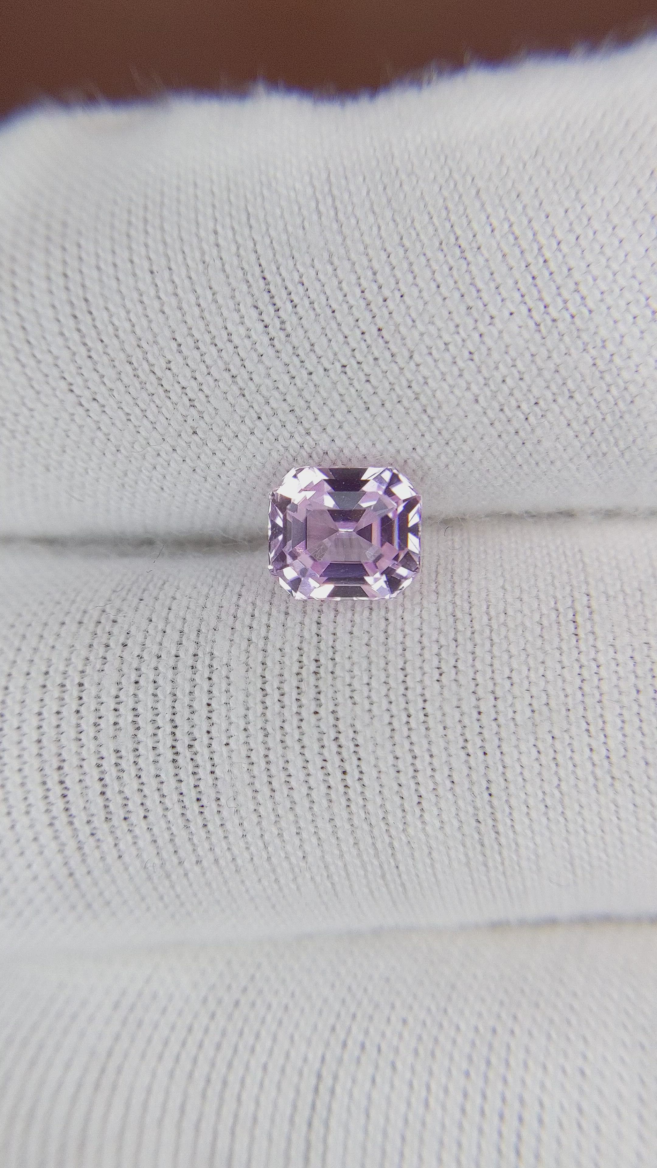 1.63 Ct. Pink Sapphire from Ceylon (Sri Lanka) Size Video