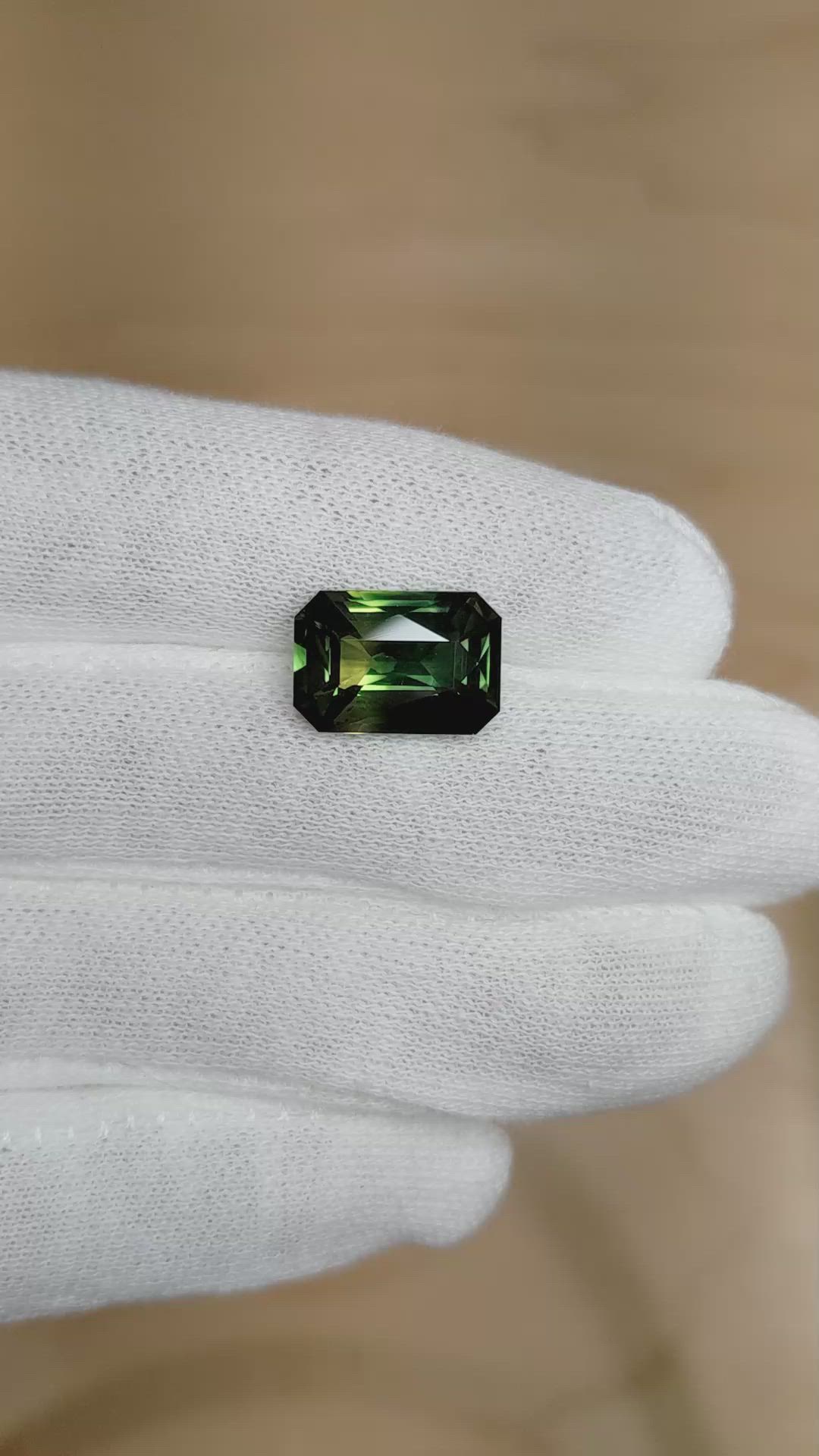 7.02 Ct. Bi Color Sapphire from Madagascar Size Video
