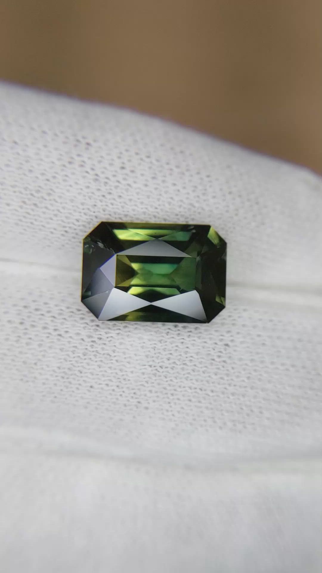 7.02 Ct. Bi Color Sapphire from Madagascar Size Video