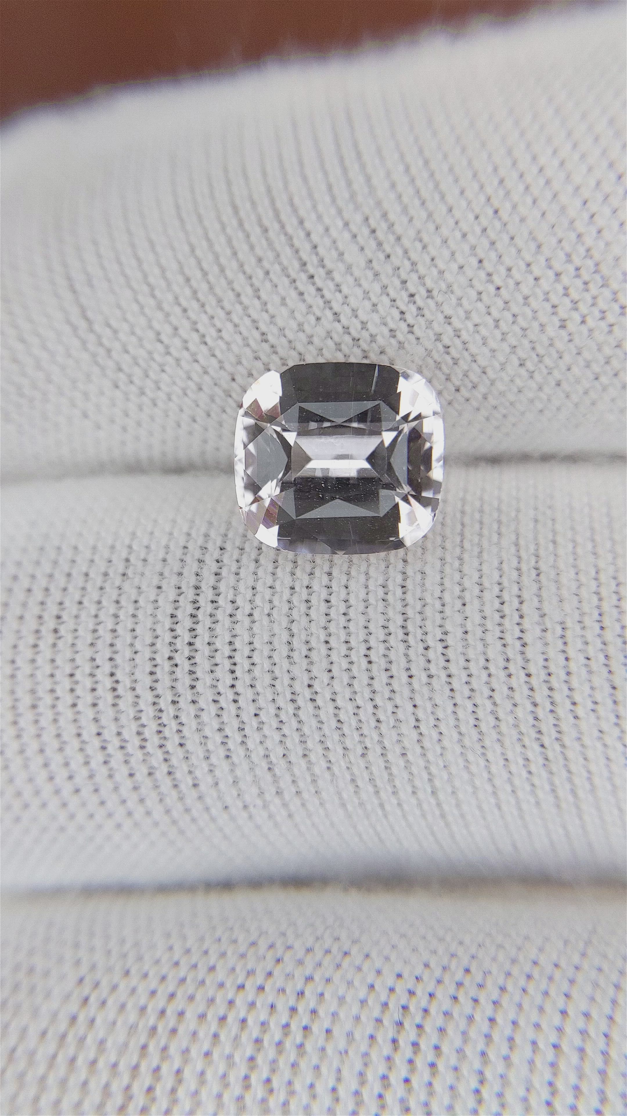 2.80 Ct. Peach Sapphire from Ceylon (Sri Lanka) Size Video