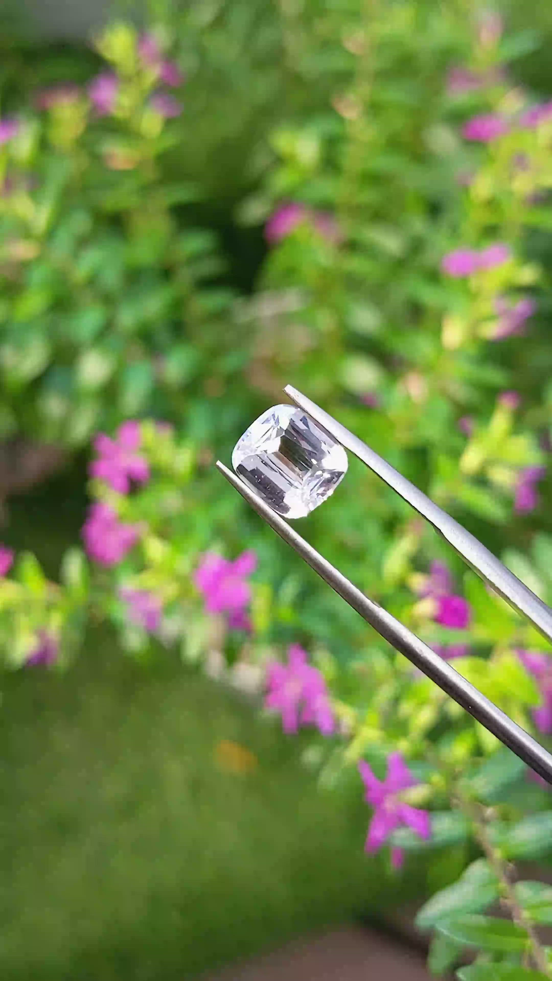 3.07 Ct. Pink Sapphire from Ceylon (Sri Lanka) Size Video