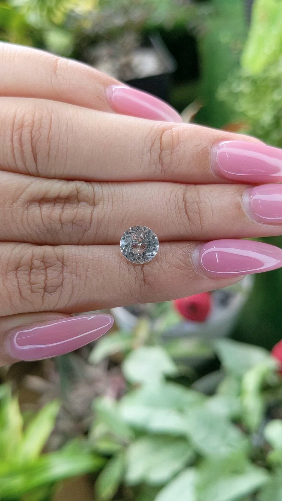 1.94 Ct. Sapphire from Ceylon (Sri Lanka) Size Video