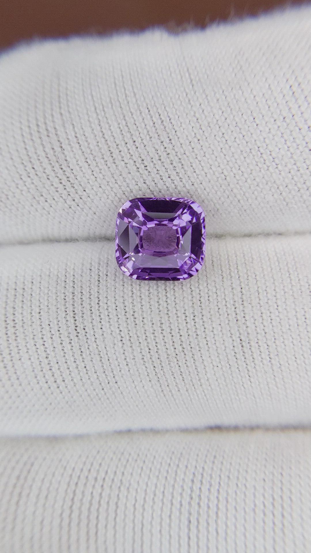 2.50 Ct. Color Change Sapphire from Ceylon (Sri Lanka) Size Video