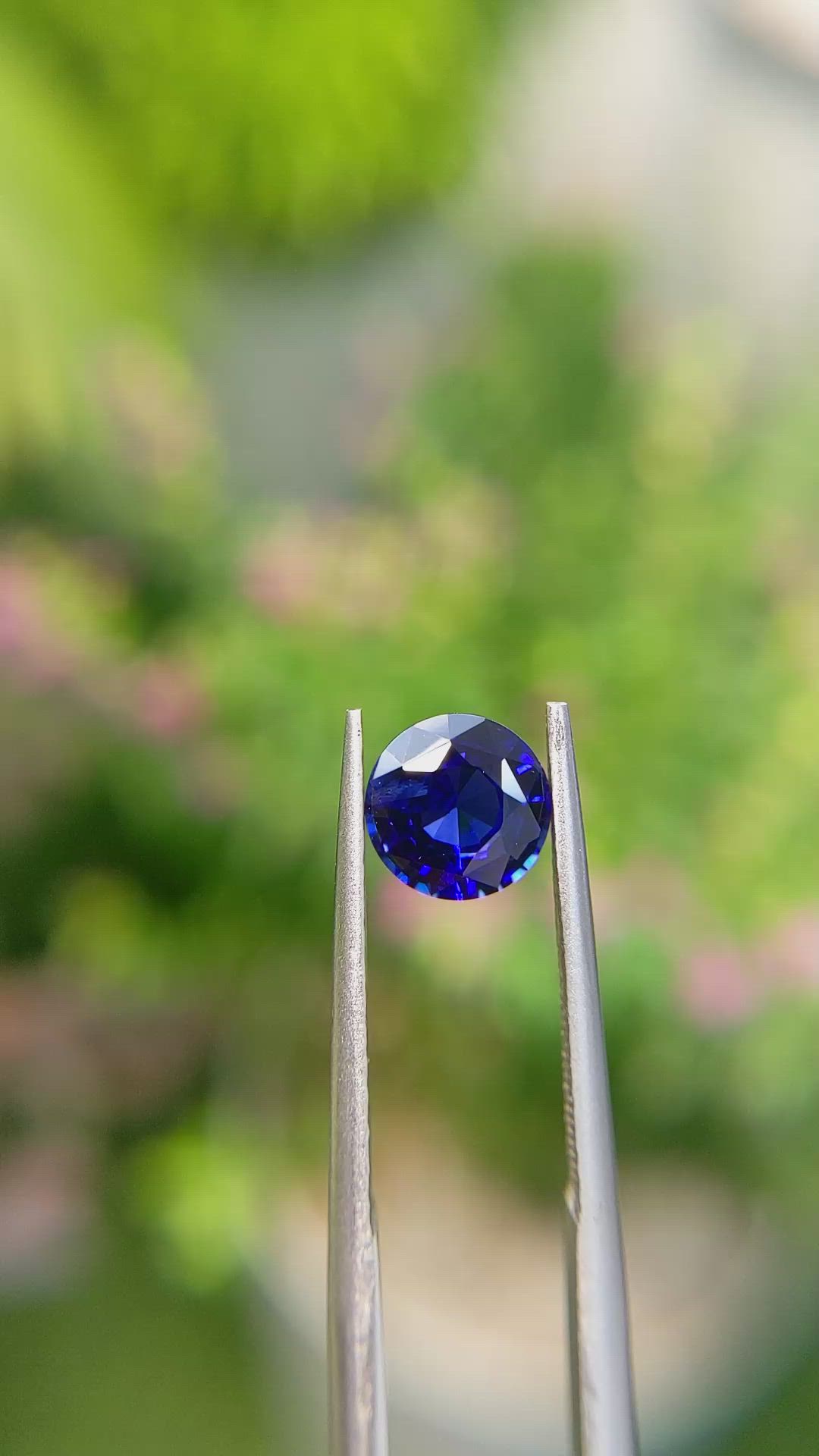 1.51 Ct. Blue Sapphire from Ceylon (Sri Lanka) Size Video