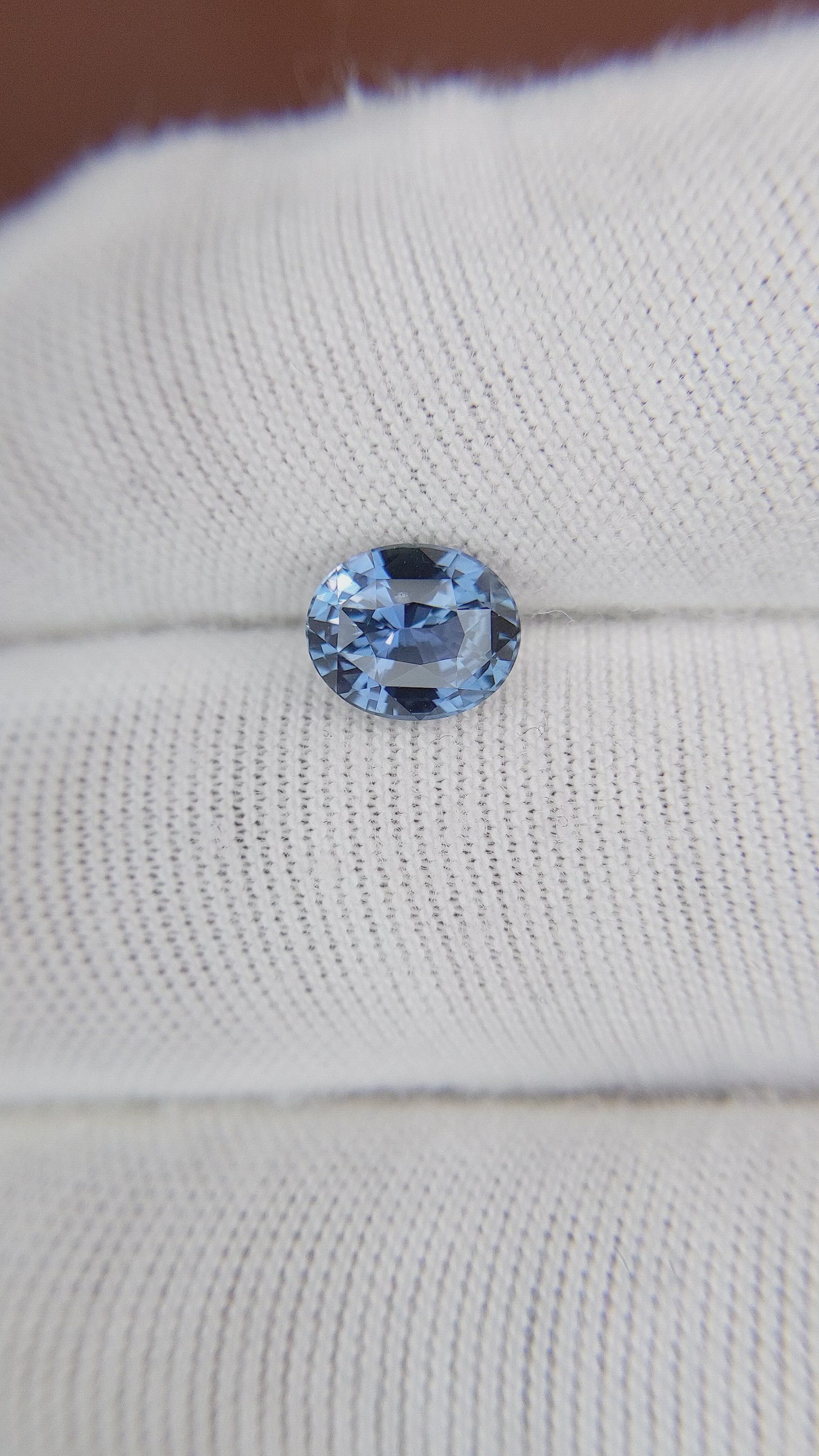 1.61 Ct. Blue Sapphire from Ceylon (Sri Lanka) Size Video
